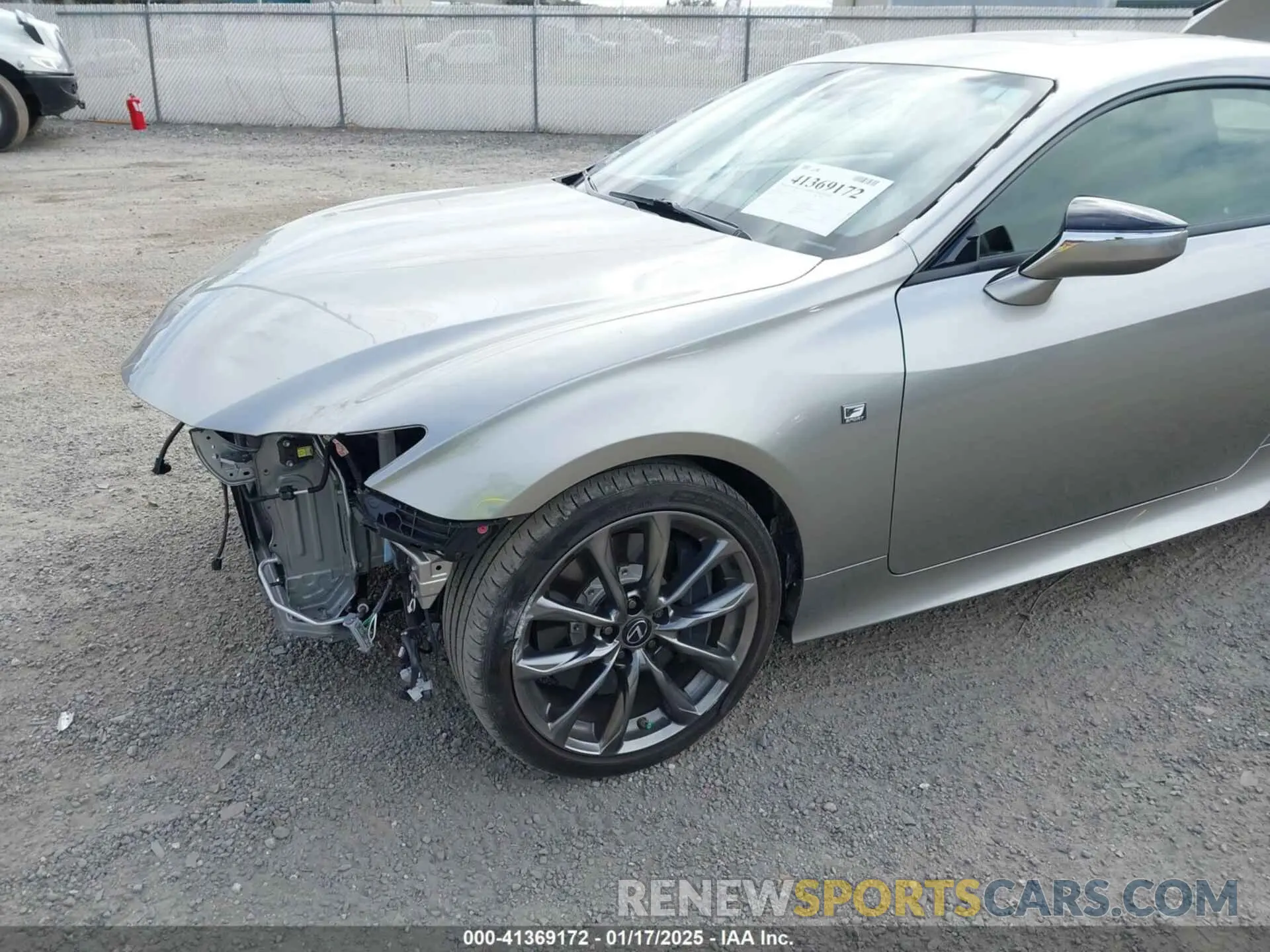17 fotografías del automóvil dañado JTHGZ5BC9N5025061 LEXUS RC 350 2022
