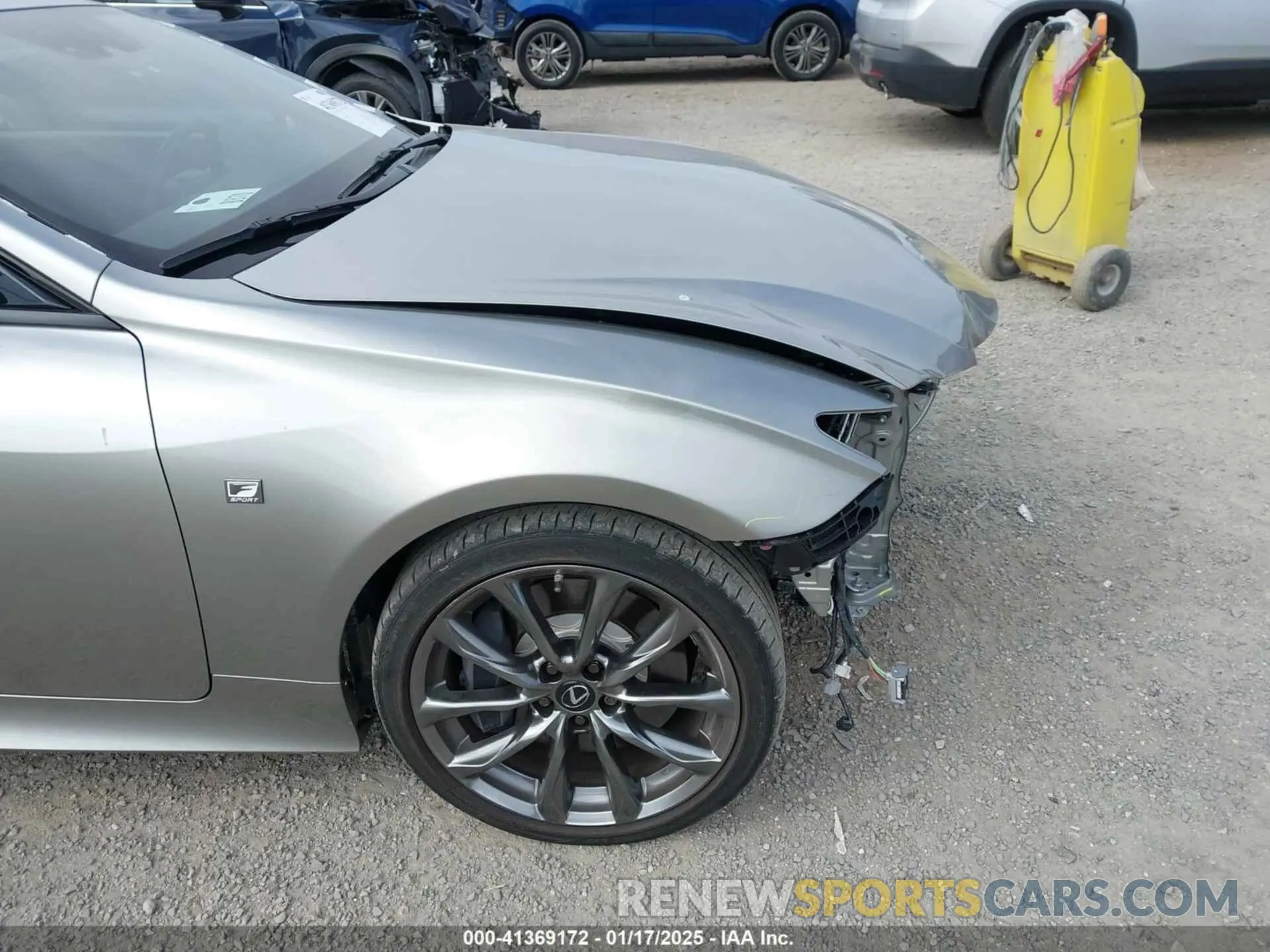 18 fotografías del automóvil dañado JTHGZ5BC9N5025061 LEXUS RC 350 2022