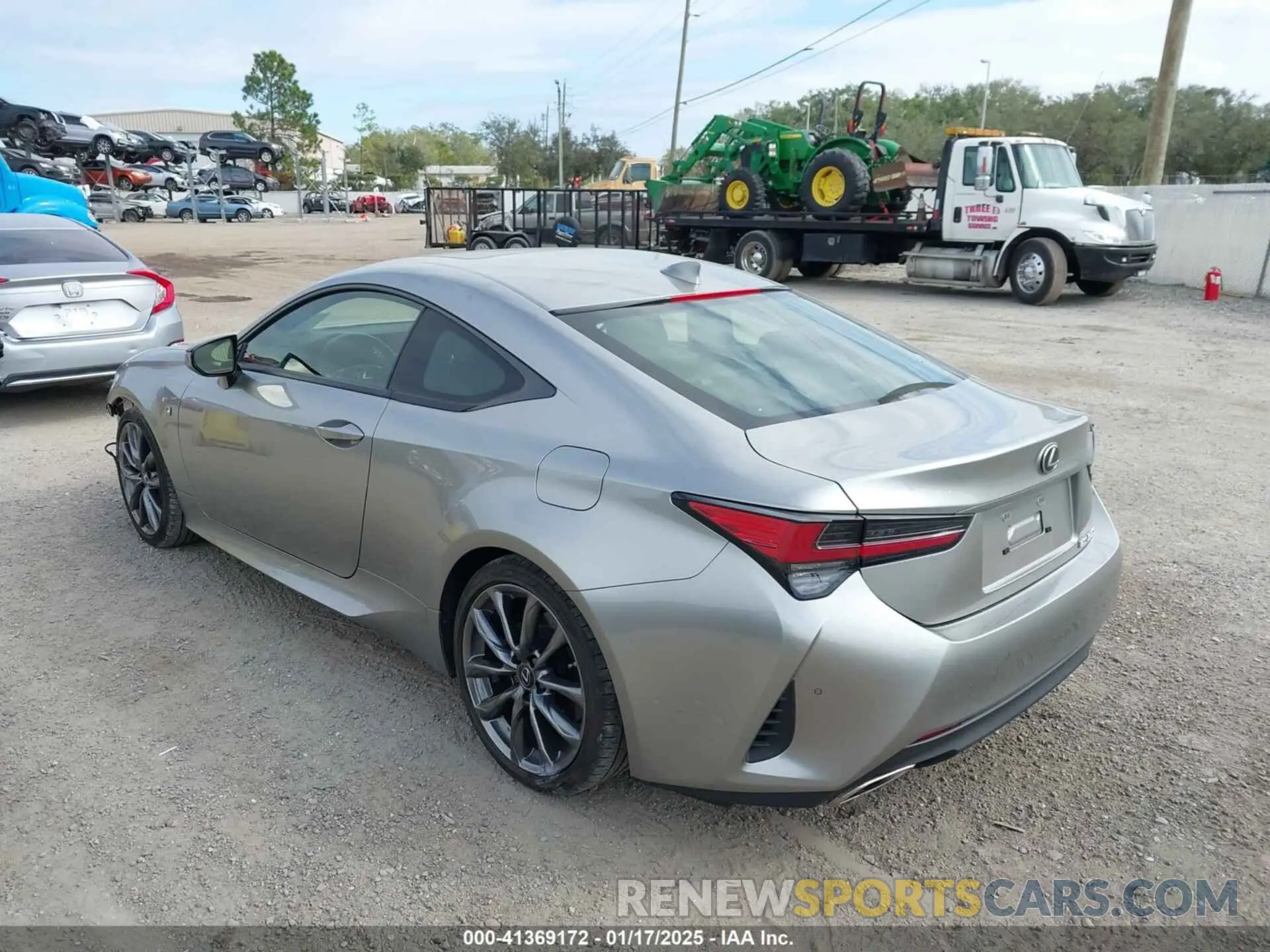 3 fotografías del automóvil dañado JTHGZ5BC9N5025061 LEXUS RC 350 2022