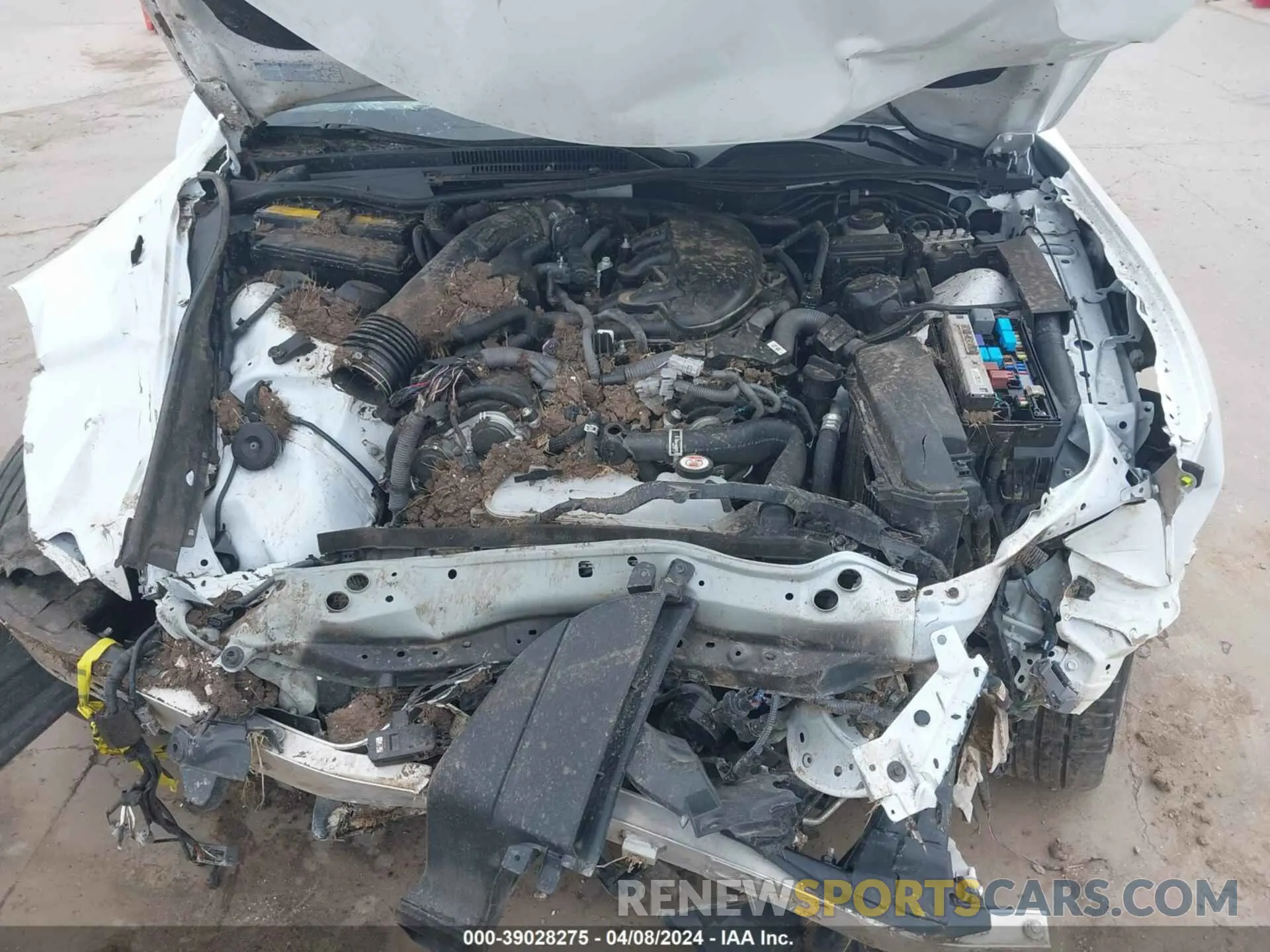 10 fotografías del automóvil dañado JTHGZ5BCXN5025375 LEXUS RC 350 2022