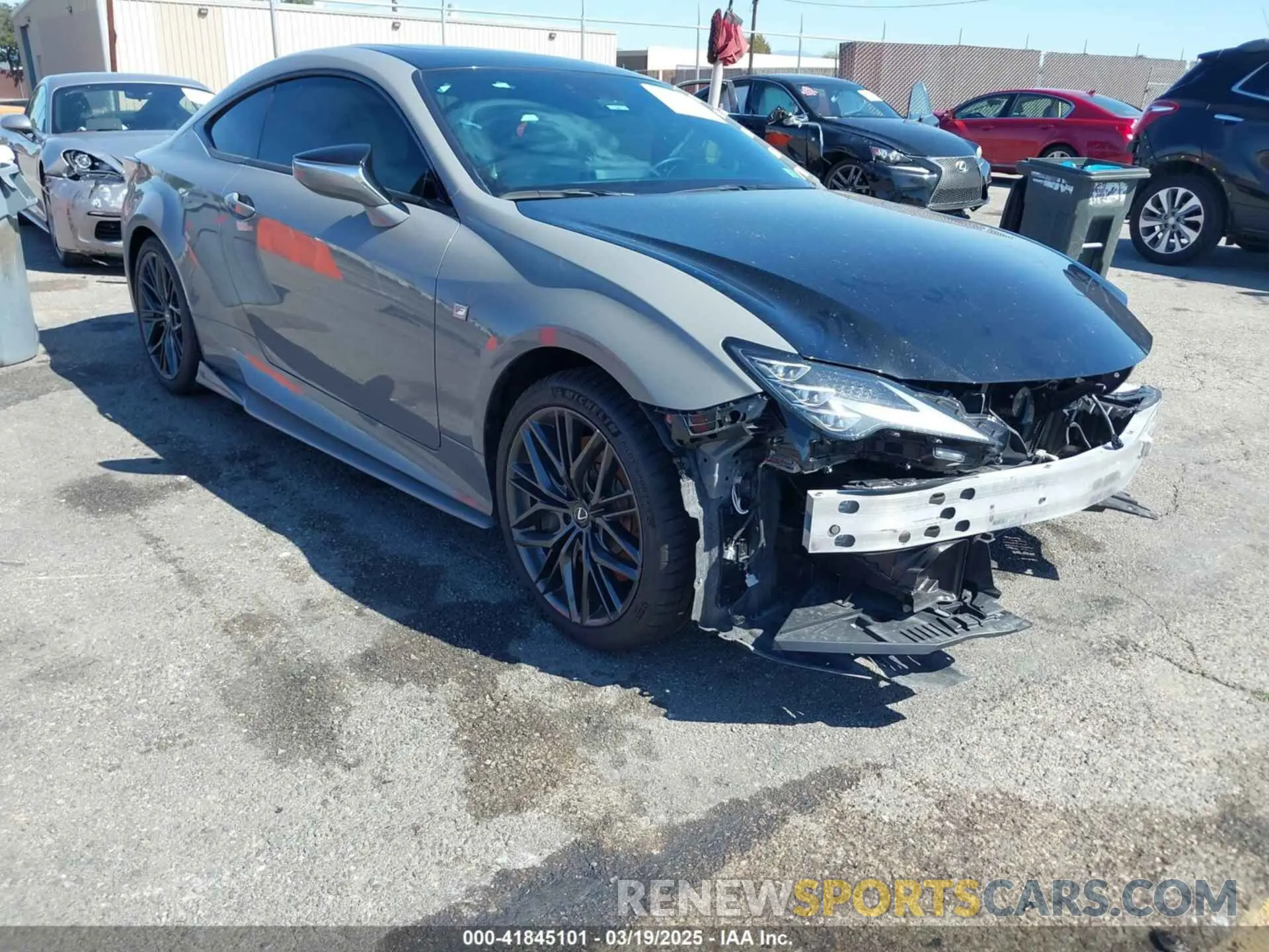 1 fotografías del automóvil dañado JTHGZ5BC0P5027350 LEXUS RC 350 2023