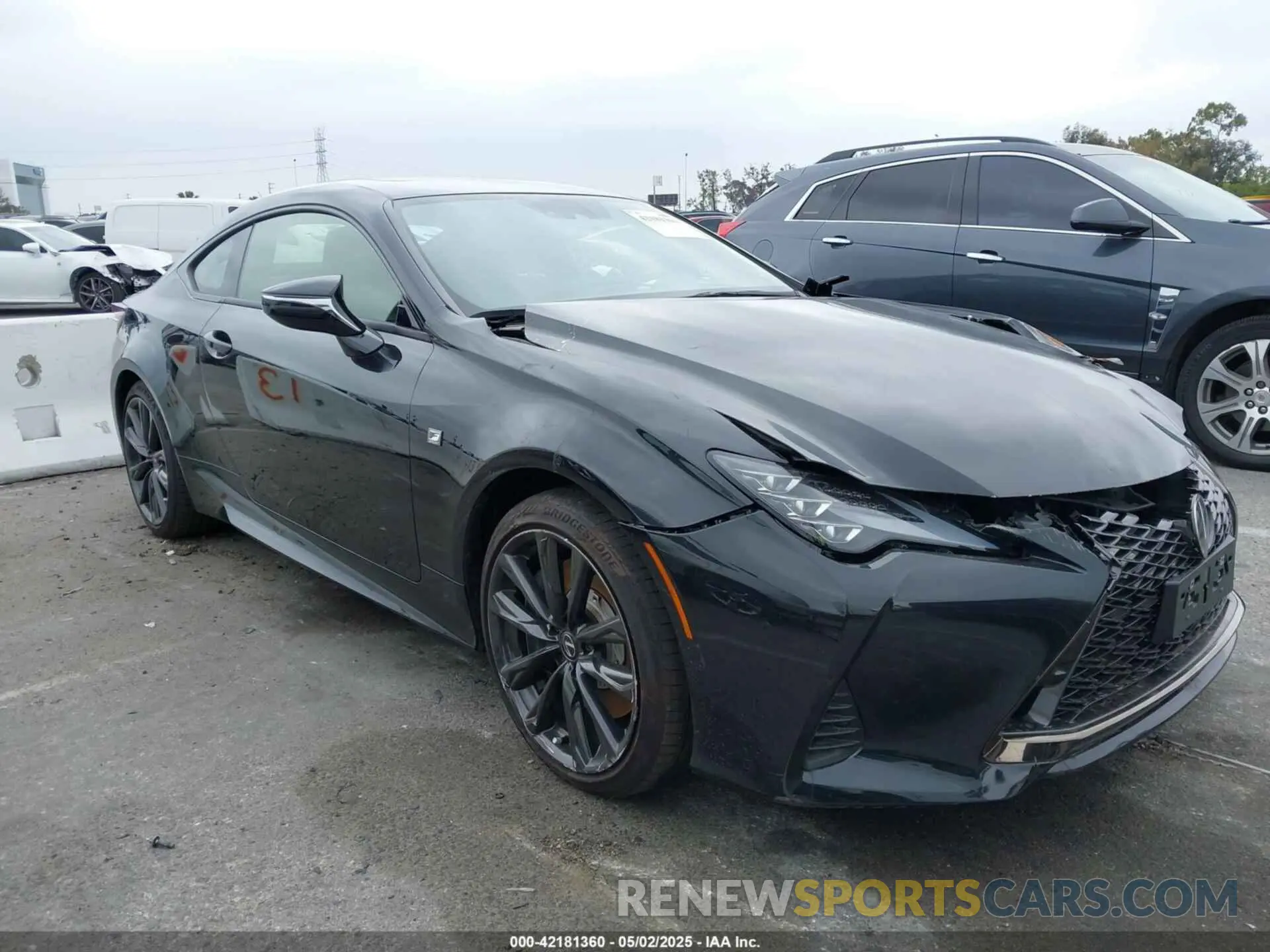 1 fotografías del automóvil dañado JTHGZ5BC4P5027402 LEXUS RC 350 2023