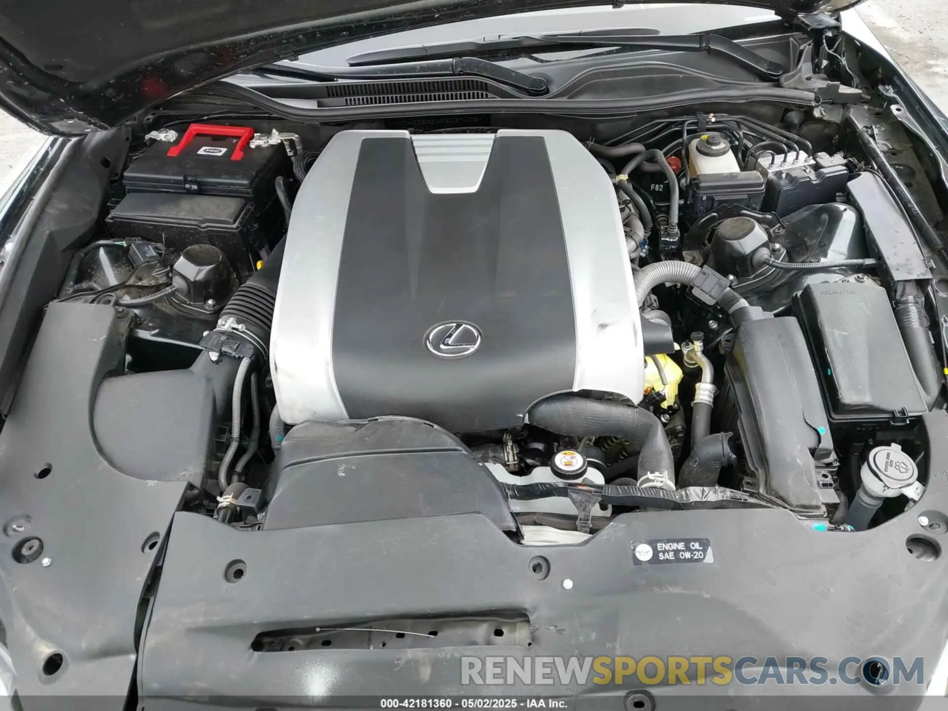 10 fotografías del automóvil dañado JTHGZ5BC4P5027402 LEXUS RC 350 2023