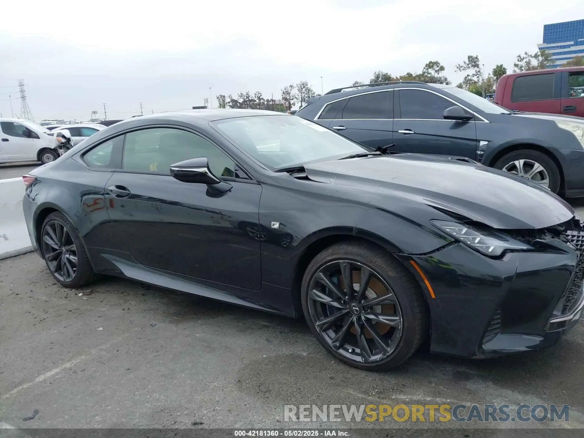 13 fotografías del automóvil dañado JTHGZ5BC4P5027402 LEXUS RC 350 2023