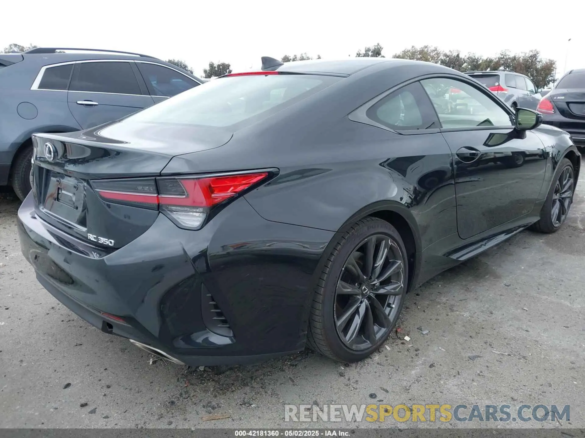 4 fotografías del automóvil dañado JTHGZ5BC4P5027402 LEXUS RC 350 2023