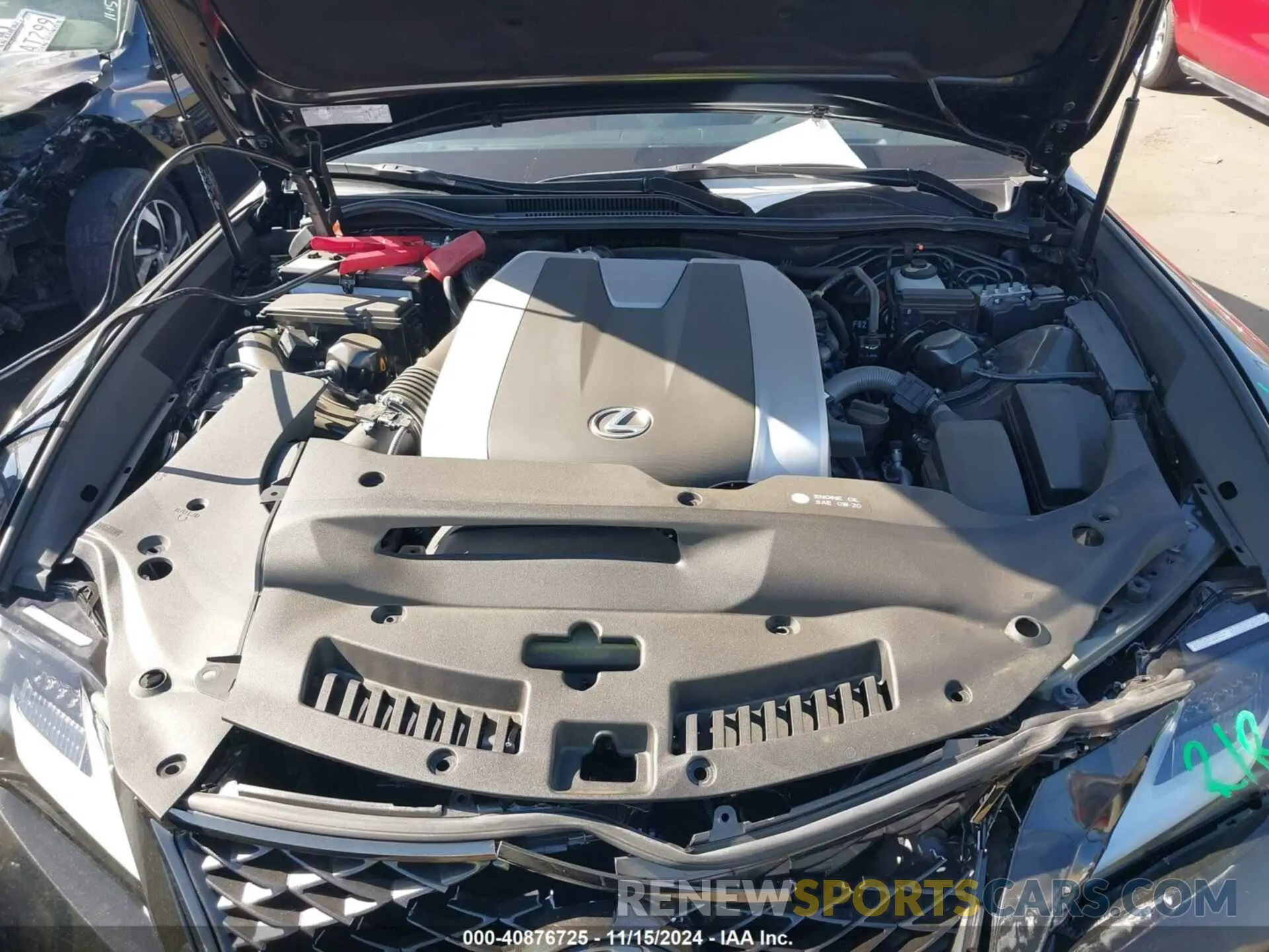 10 fotografías del automóvil dañado JTHGZ5BCXP5027274 LEXUS RC 350 2023