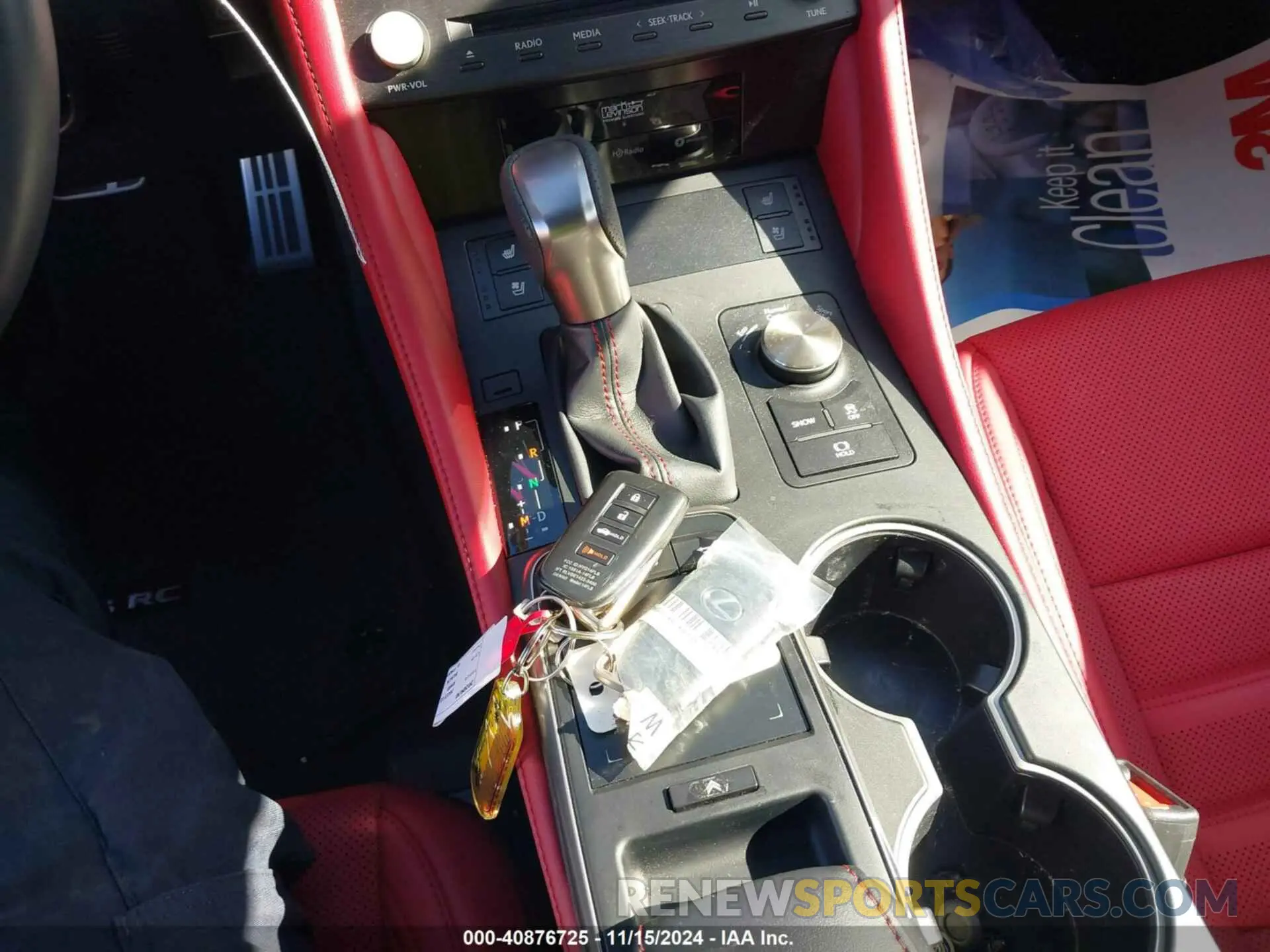 11 fotografías del automóvil dañado JTHGZ5BCXP5027274 LEXUS RC 350 2023