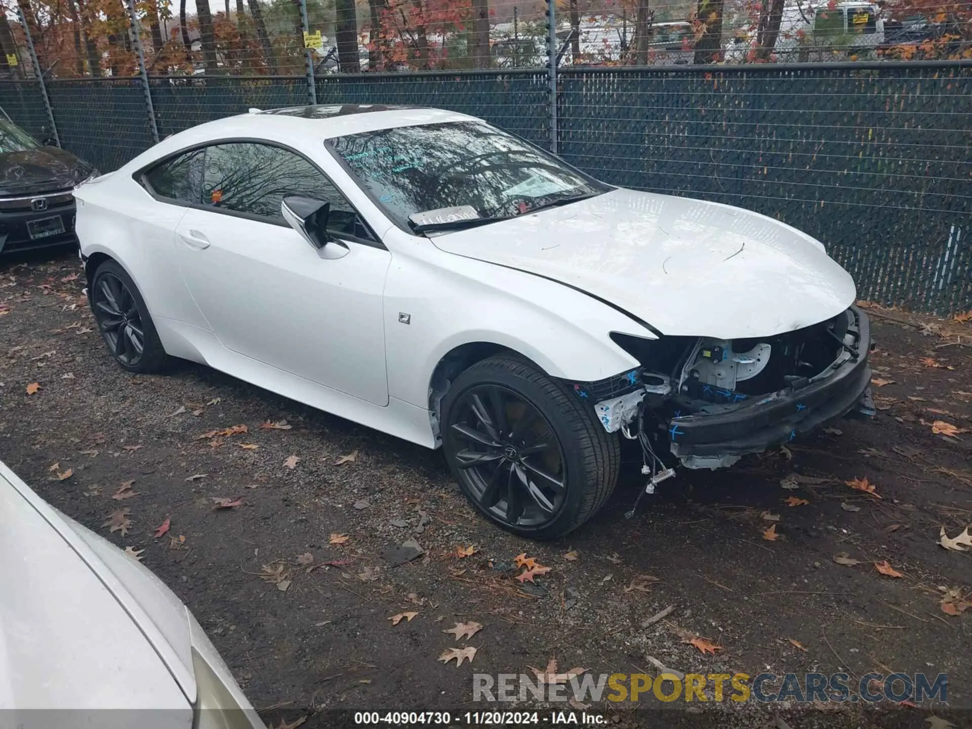 1 fotografías del automóvil dañado JTHGZ5DC1P5012207 LEXUS RC 350 2023