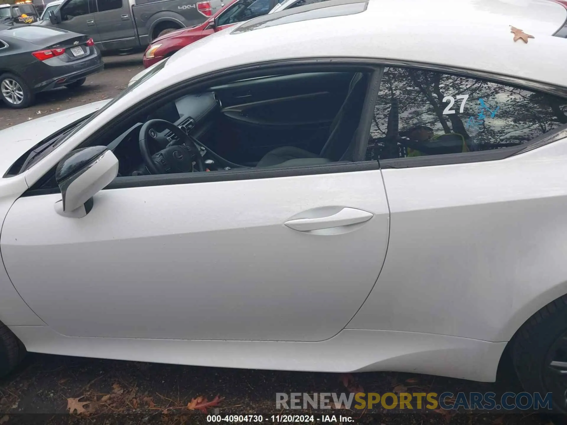 14 fotografías del automóvil dañado JTHGZ5DC1P5012207 LEXUS RC 350 2023