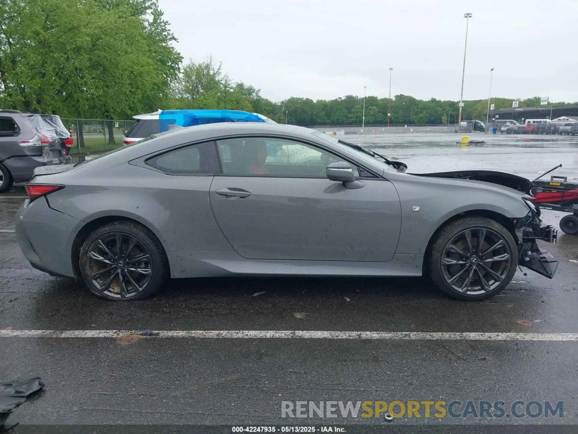 13 fotografías del automóvil dañado JTHGZ5DC7P5012065 LEXUS RC 350 2023