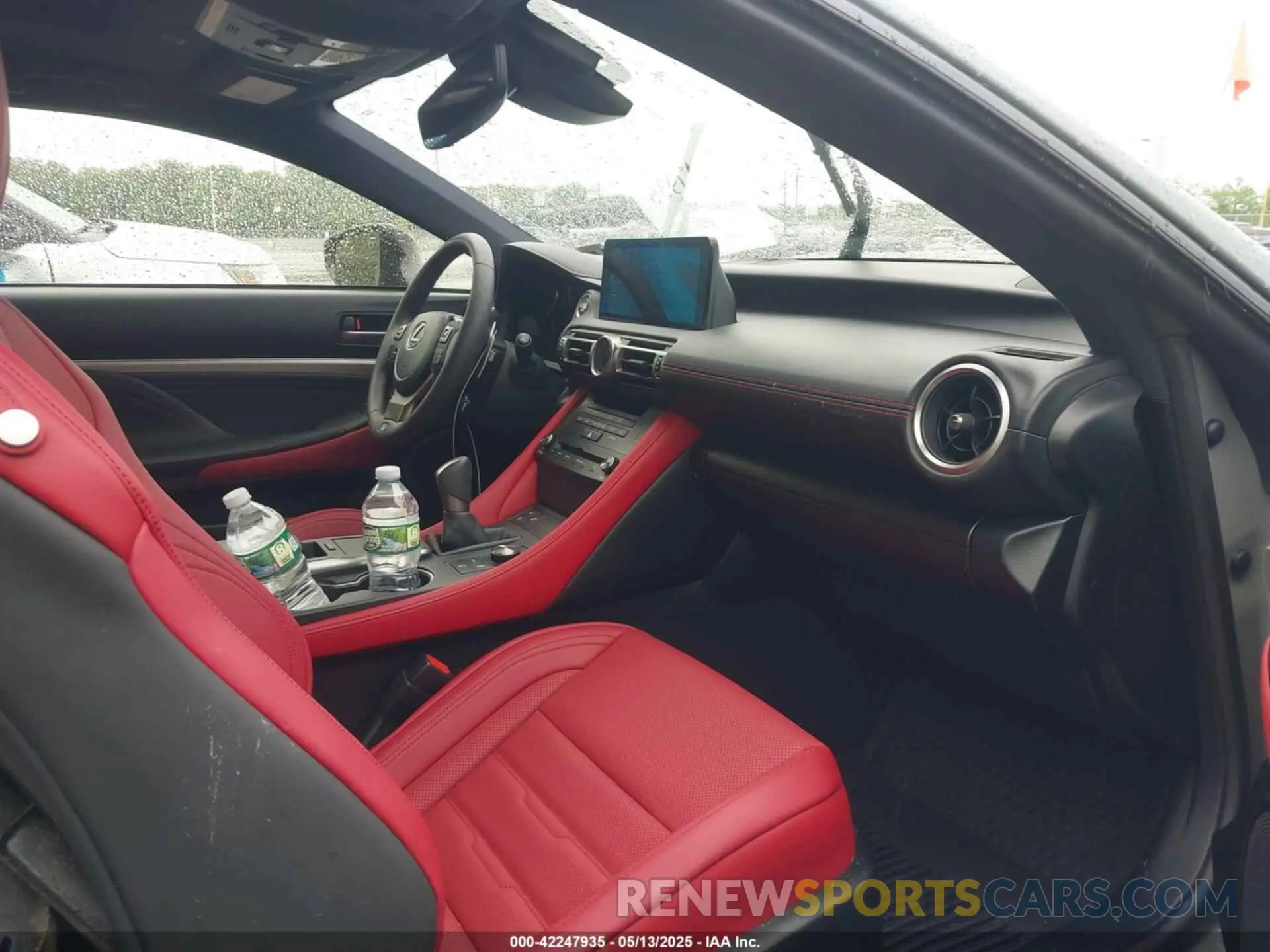 5 fotografías del automóvil dañado JTHGZ5DC7P5012065 LEXUS RC 350 2023