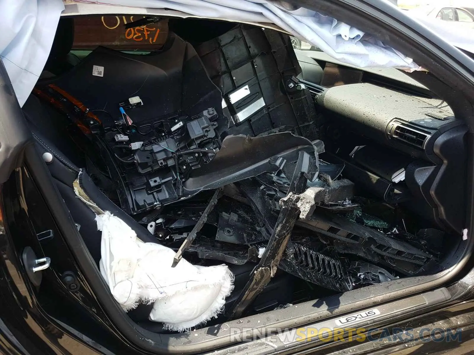 5 fotografías del automóvil dañado JTHGZ5BC8L5022388 LEXUS RC 350 F-S 2020