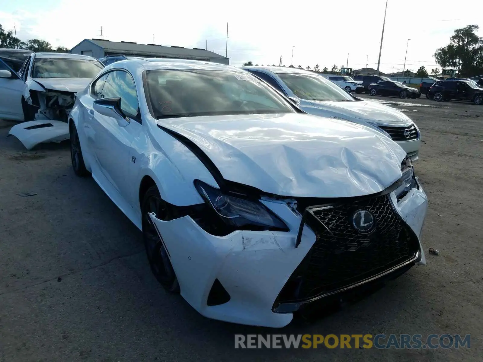 1 fotografías del automóvil dañado JTHHA5BC0K5009869 LEXUS RC300 2019