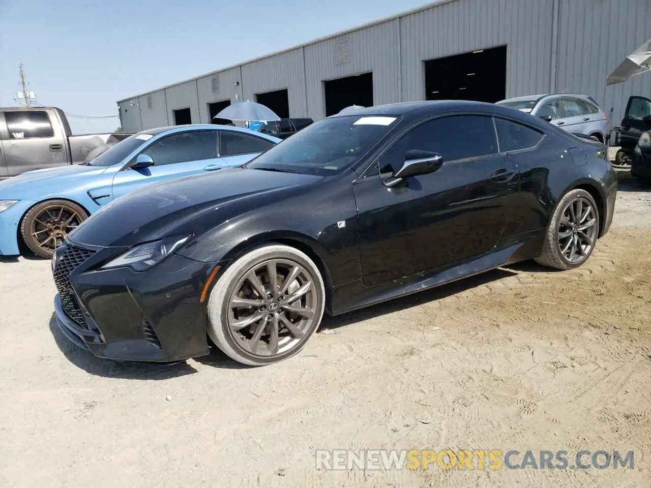 1 fotografías del automóvil dañado JTHHA5BC5K5009009 LEXUS RC300 2019