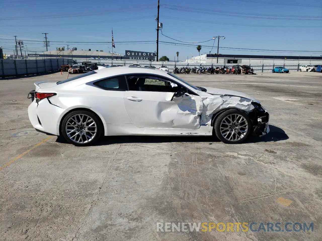 9 fotografías del automóvil dañado JTHHA5BC5K5009639 LEXUS RC300 2019