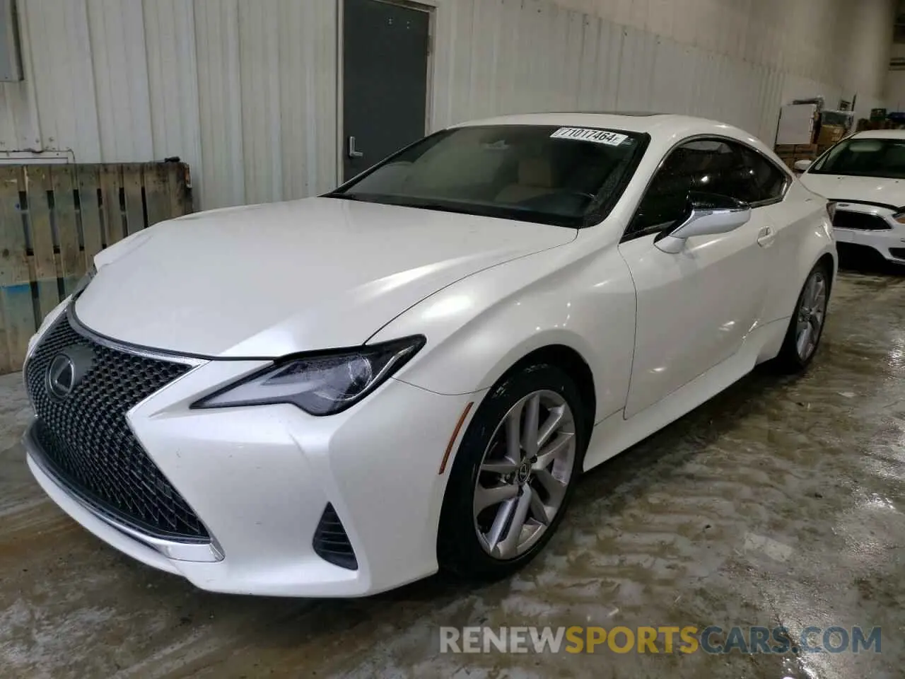 1 fotografías del automóvil dañado JTHHA5BC9K5008851 LEXUS RC300 2019