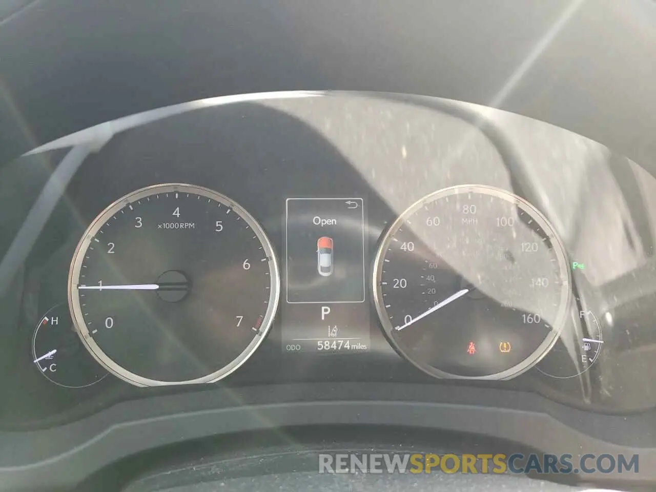 9 fotografías del automóvil dañado JTHS85BC9K5004980 LEXUS RC300 2019