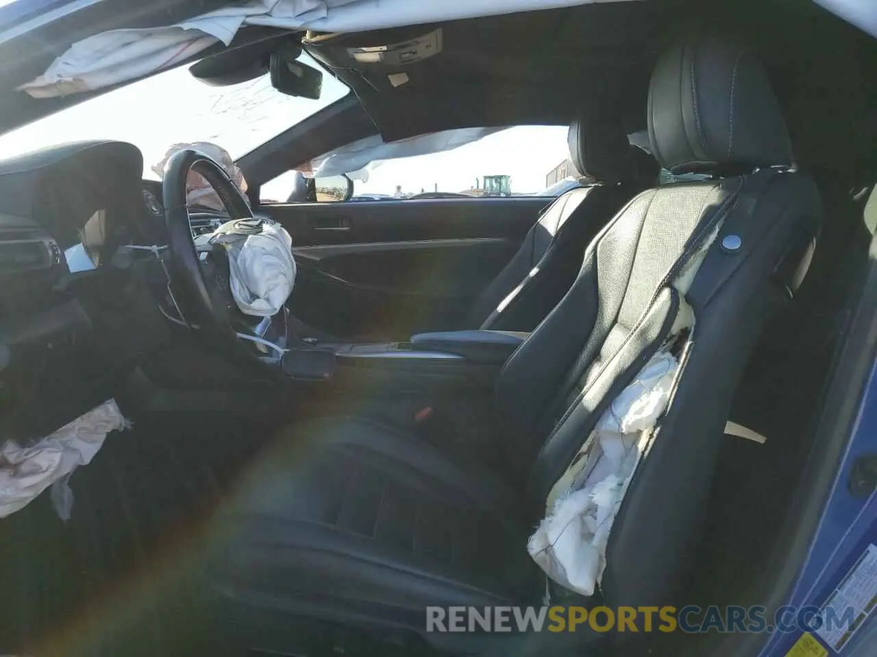 7 fotografías del automóvil dañado JTHAA5BC6M5011663 LEXUS RC300 2021