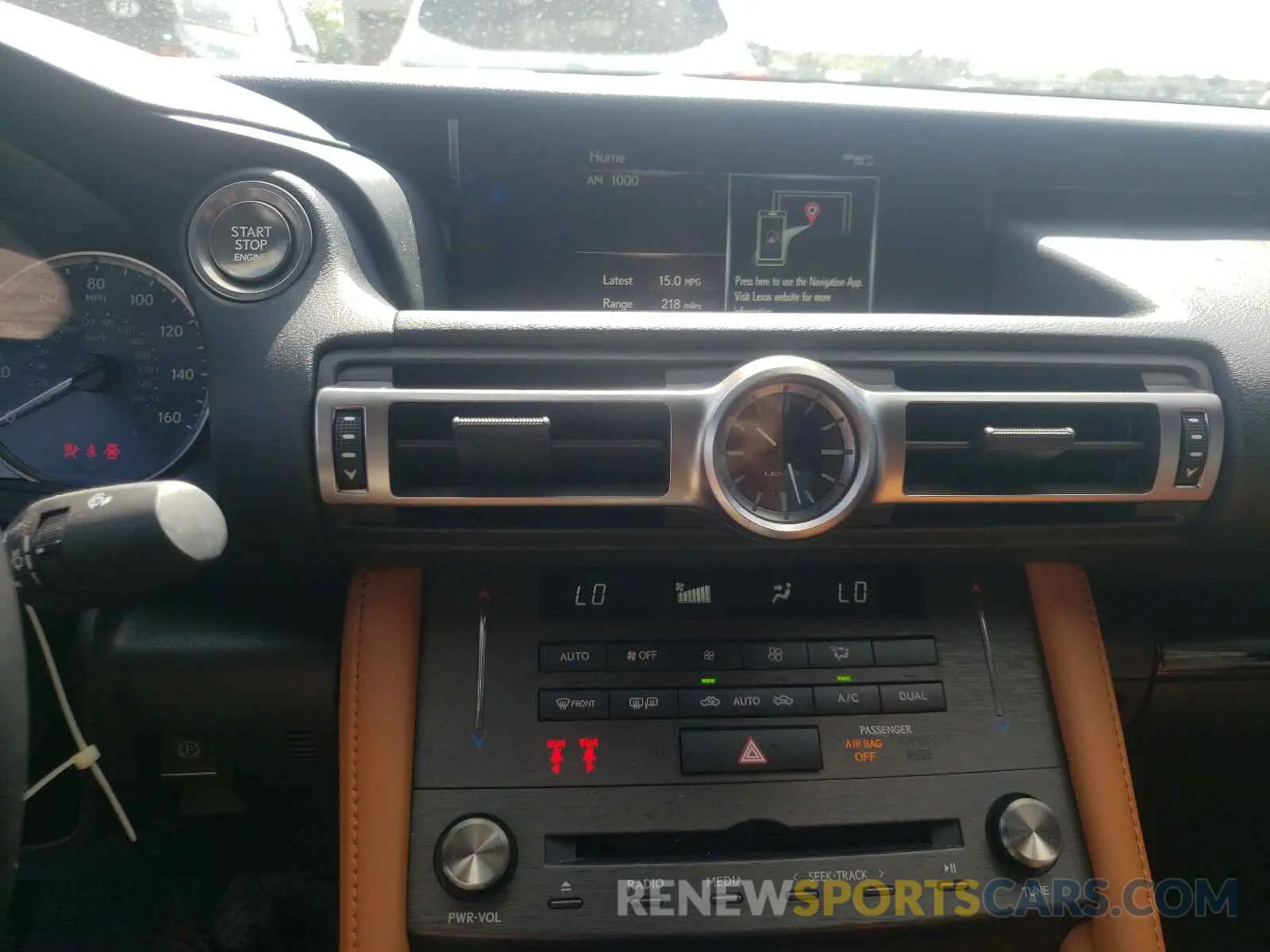 9 fotografías del automóvil dañado JTHAA5BCXM5011214 LEXUS RC300 2021