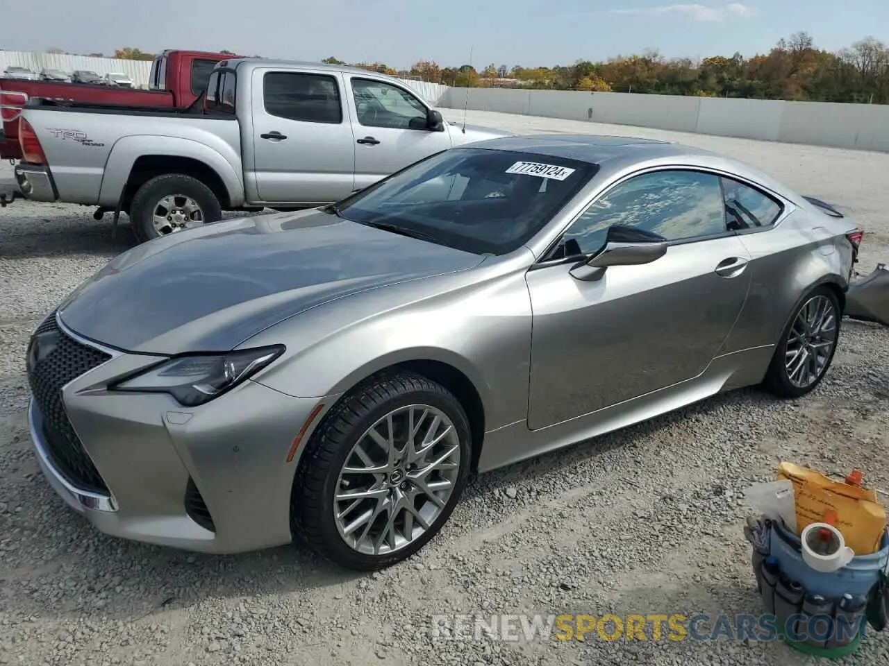 1 fotografías del automóvil dañado JTHD85EC3M5006084 LEXUS RC300 2021