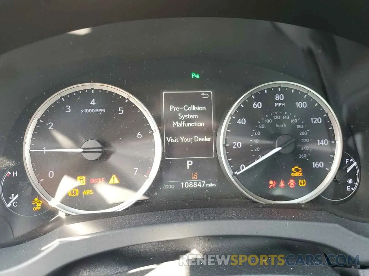 9 fotografías del automóvil dañado JTHD85EC3M5006084 LEXUS RC300 2021
