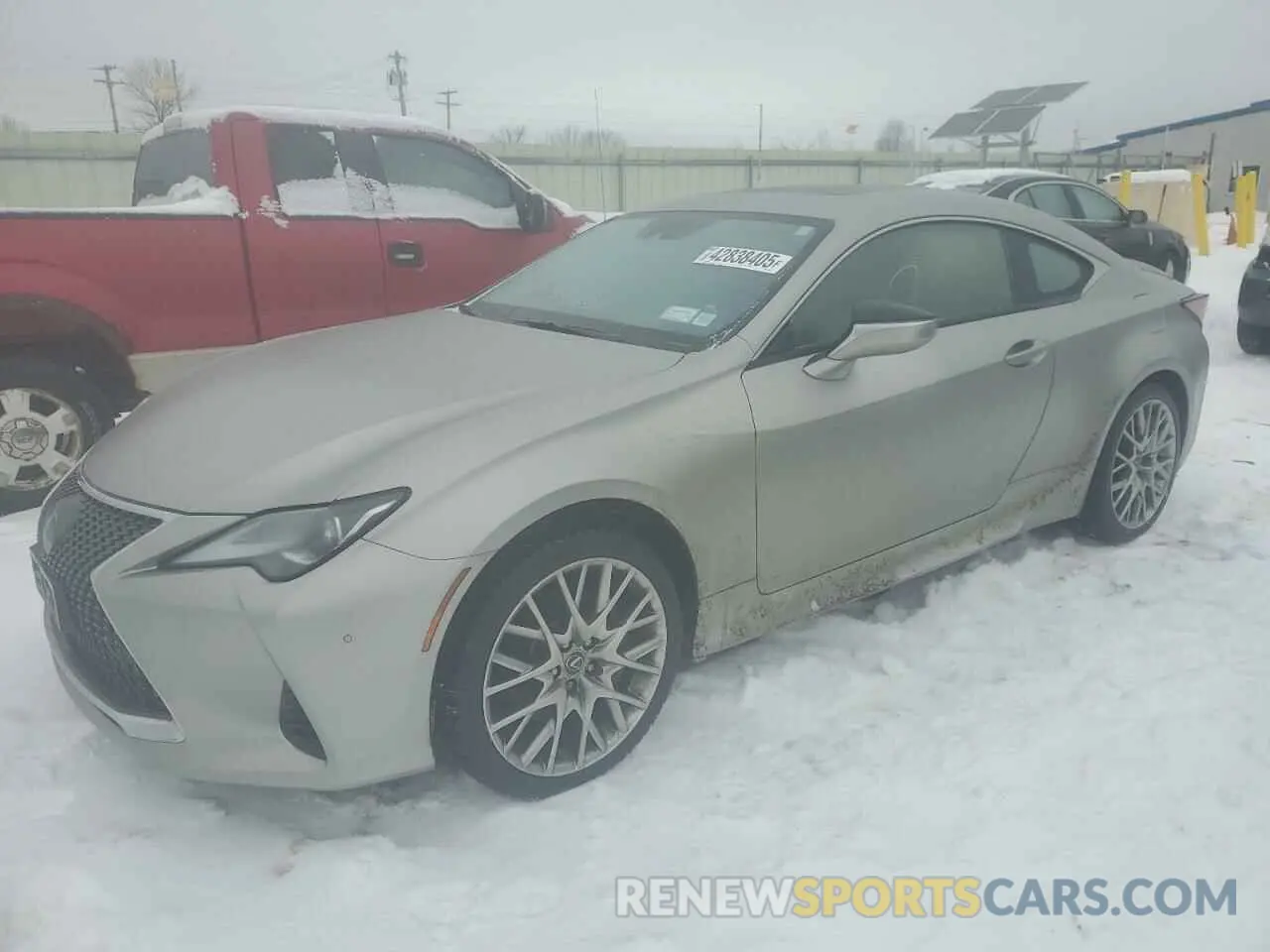 1 fotografías del automóvil dañado JTHD85EC9M5006512 LEXUS RC300 2021