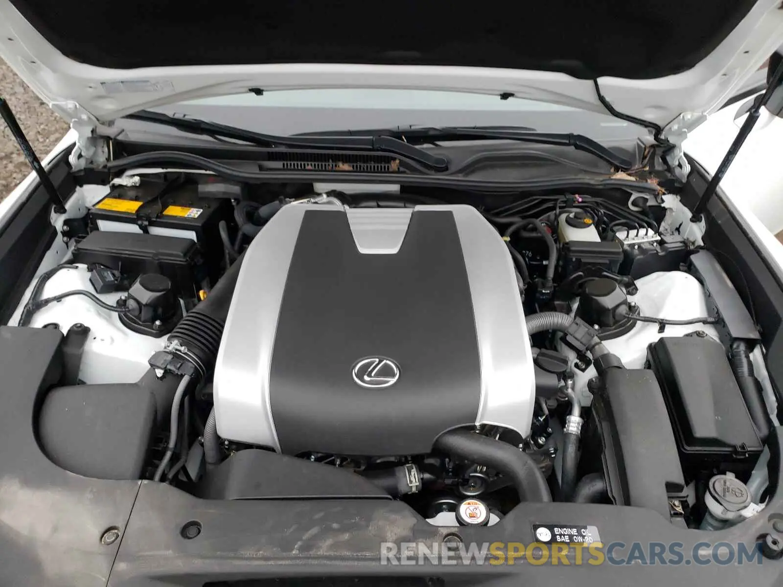 7 fotografías del automóvil dañado JTHG85EC7M5006280 LEXUS RC300 2021