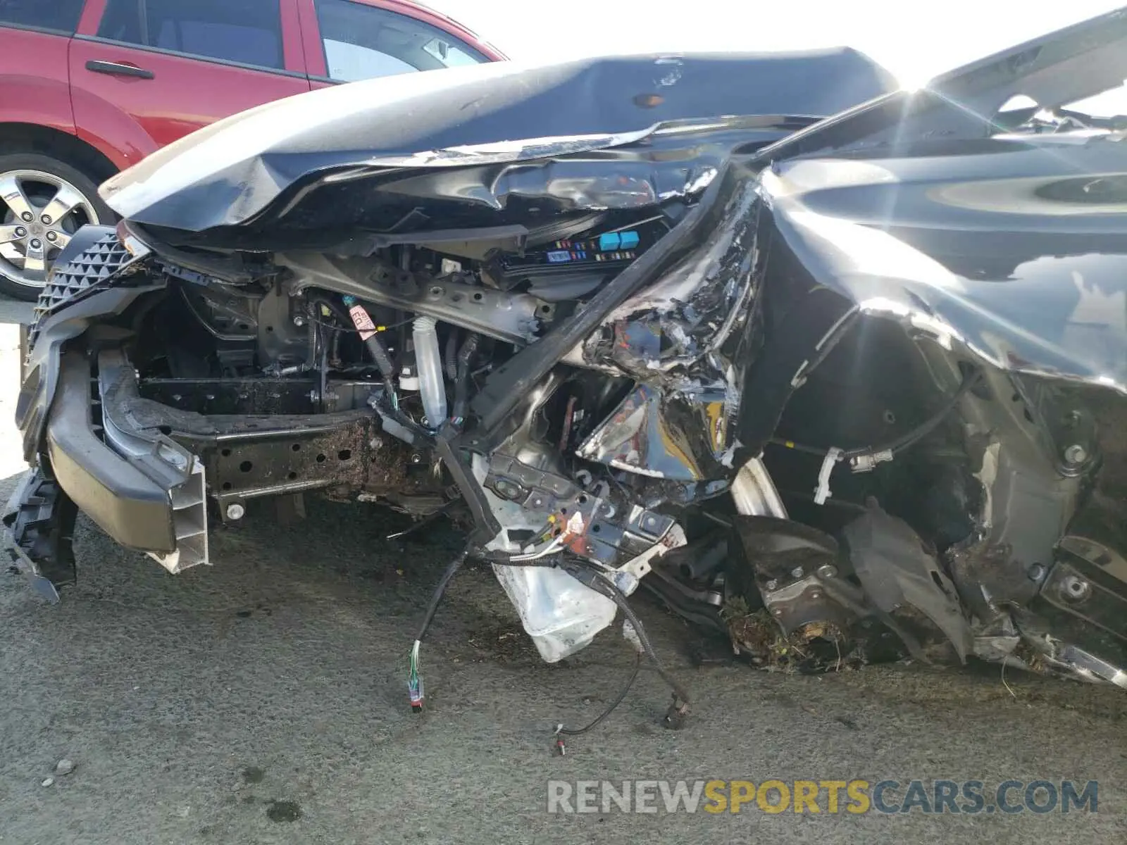 9 fotografías del automóvil dañado JTHGA5BC6M5011138 LEXUS RC300 2021