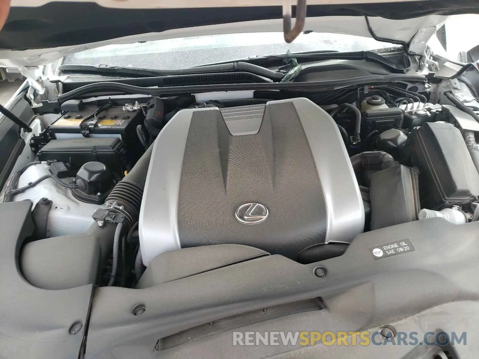 7 fotografías del automóvil dañado JTHGZ5BC5L5021943 LEXUS RC350 2020