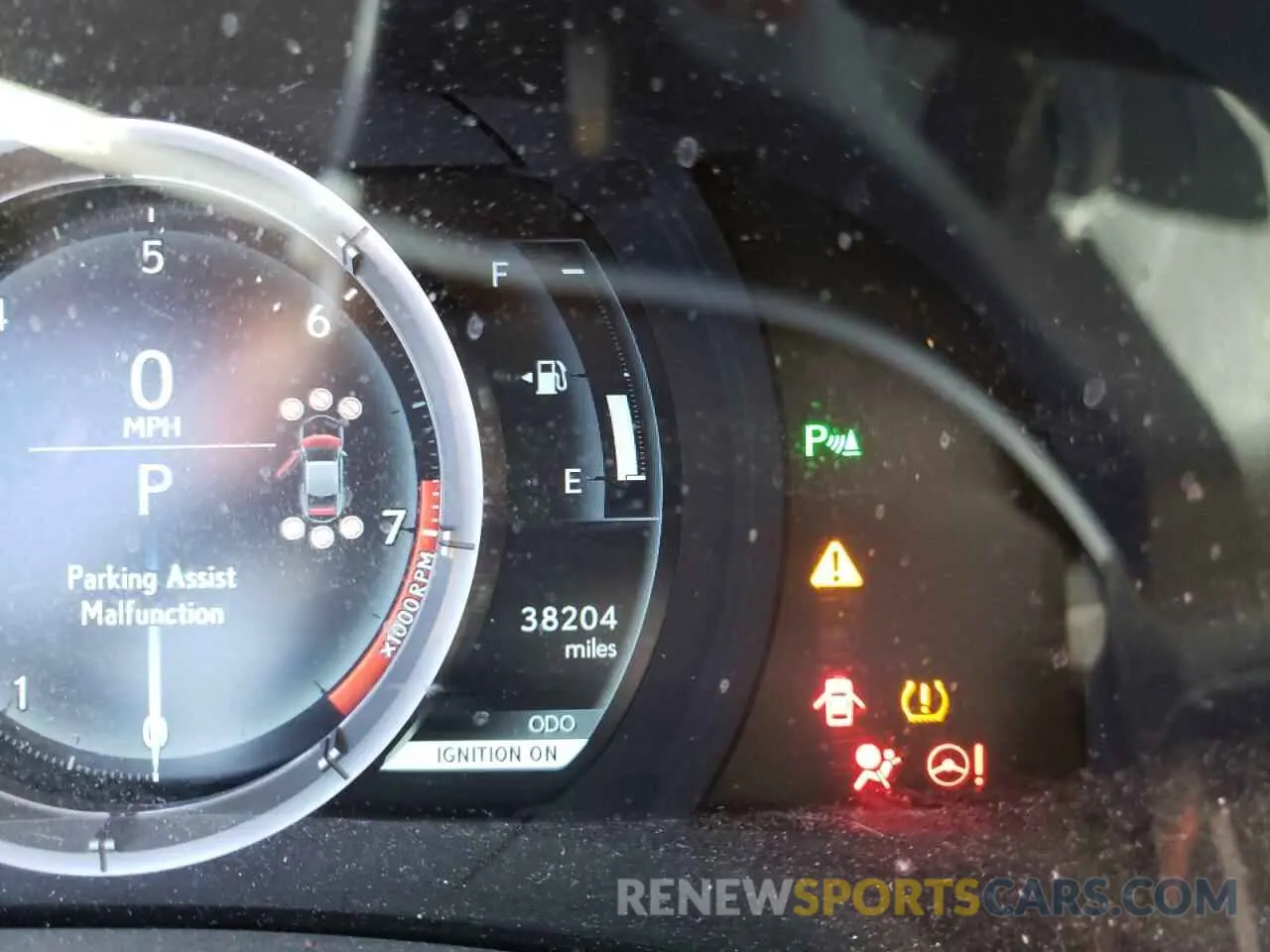 8 fotografías del automóvil dañado JTHGZ5BC9L5021976 LEXUS RC350 2020