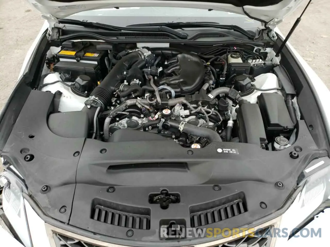 7 fotografías del automóvil dañado JTHGZ5DC7L5010326 LEXUS RC350 2020