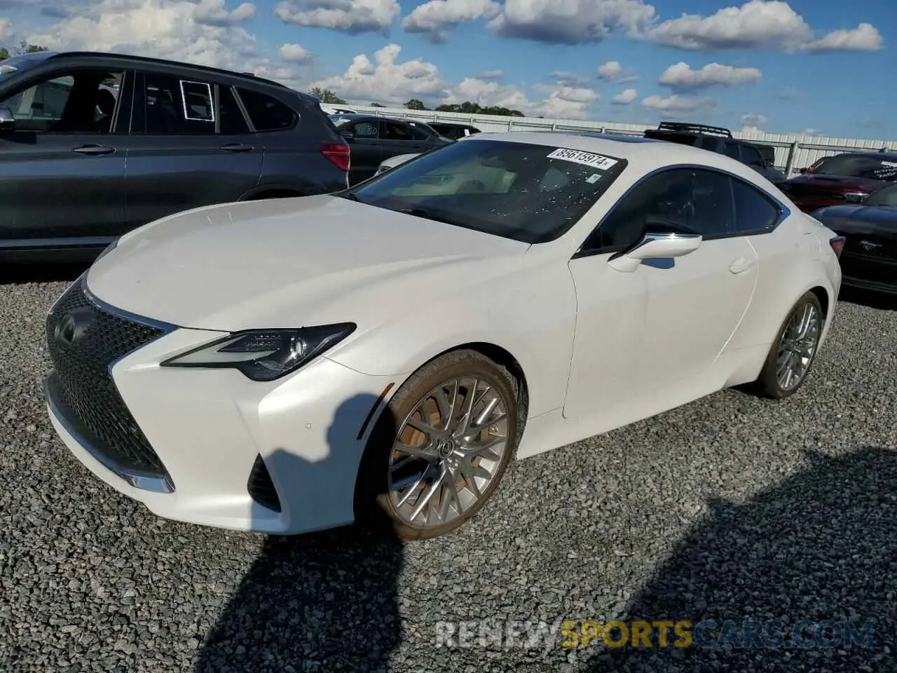 1 fotografías del automóvil dañado JTHDZ5BC0M5023233 LEXUS RC350 2021