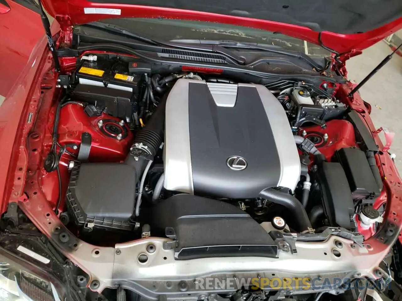 7 fotografías del automóvil dañado JTHDZ5BC3M5023775 LEXUS RC350 2021