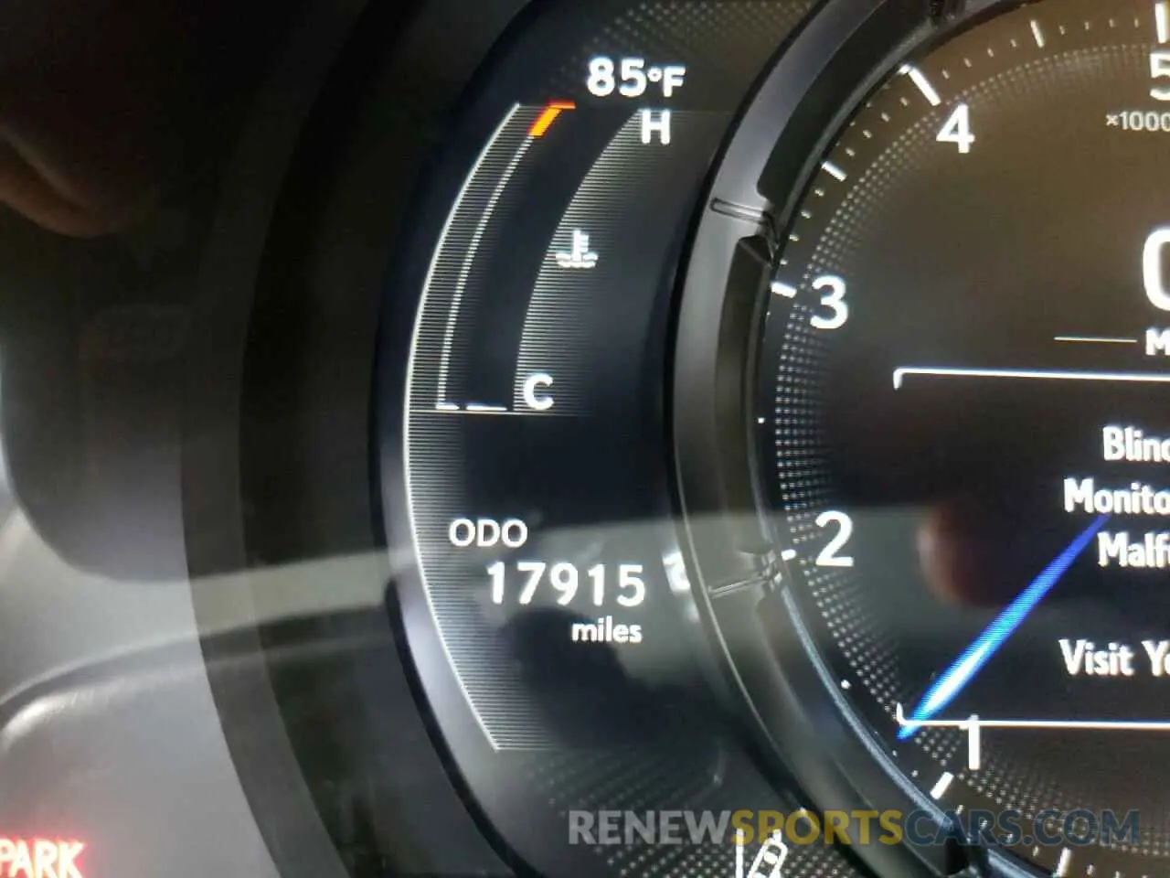 8 fotografías del automóvil dañado JTHGZ5BC3M5023997 LEXUS RC350 2021