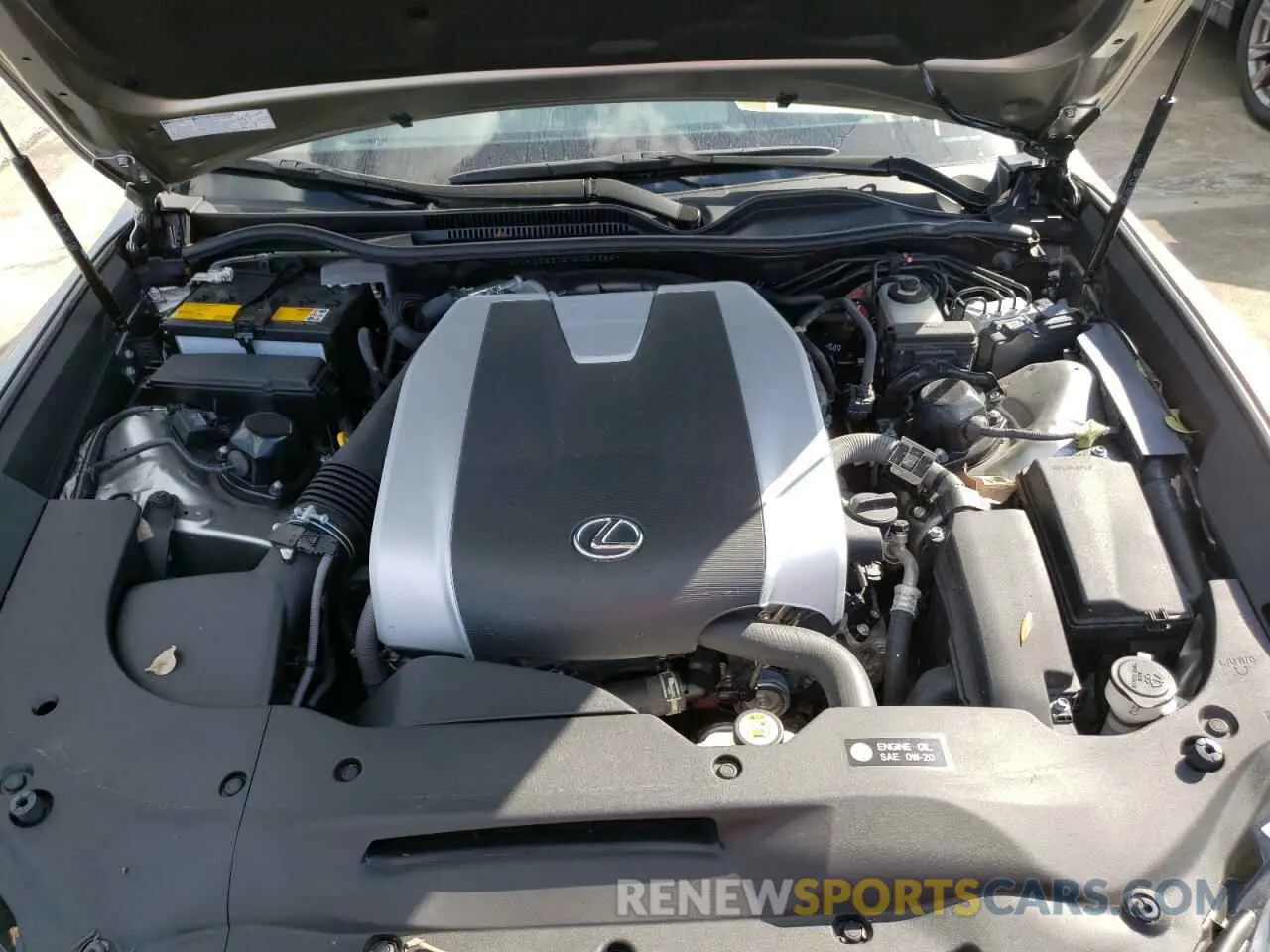 7 fotografías del automóvil dañado JTHGZ5BC5M5024326 LEXUS RC350 2021