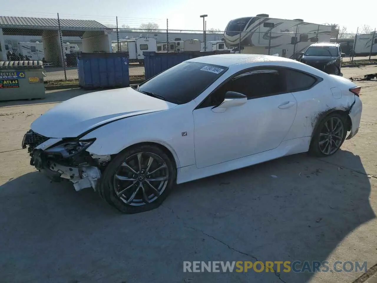 1 fotografías del automóvil dañado JTHGZ5BC7M5023520 LEXUS RC350 2021