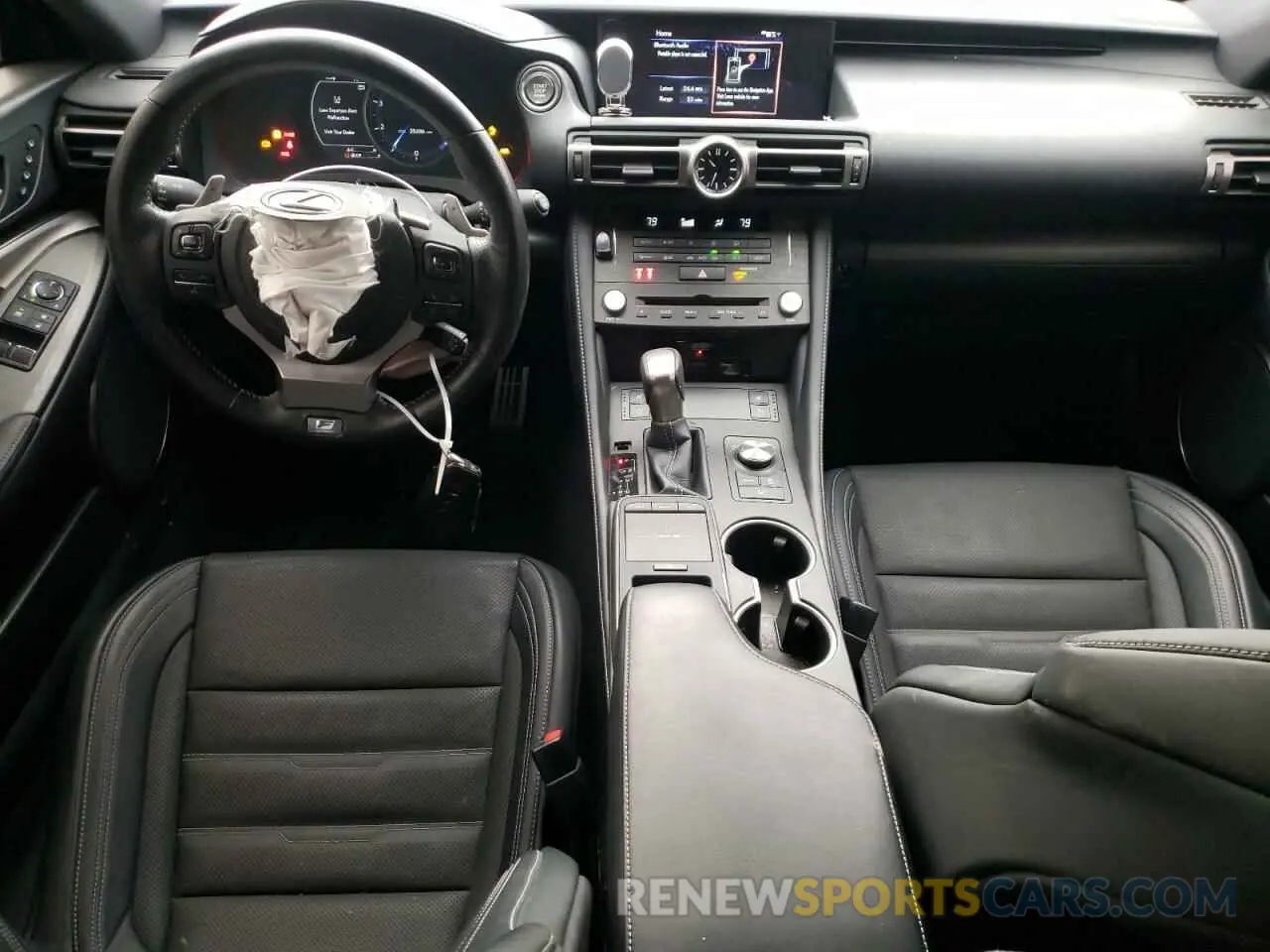 8 fotografías del automóvil dañado JTHGZ5BC7M5023520 LEXUS RC350 2021