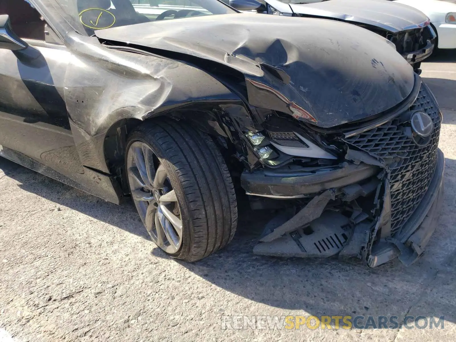 9 fotografías del automóvil dañado JTHGZ5BC7M5024876 LEXUS RC350 2021