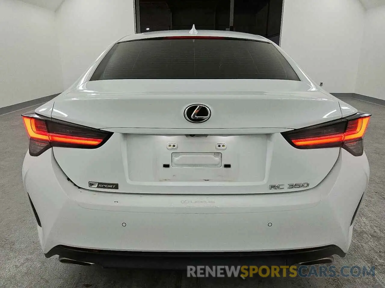 6 fotografías del automóvil dañado JTHGZ5BCXM5024435 LEXUS RC350 2021