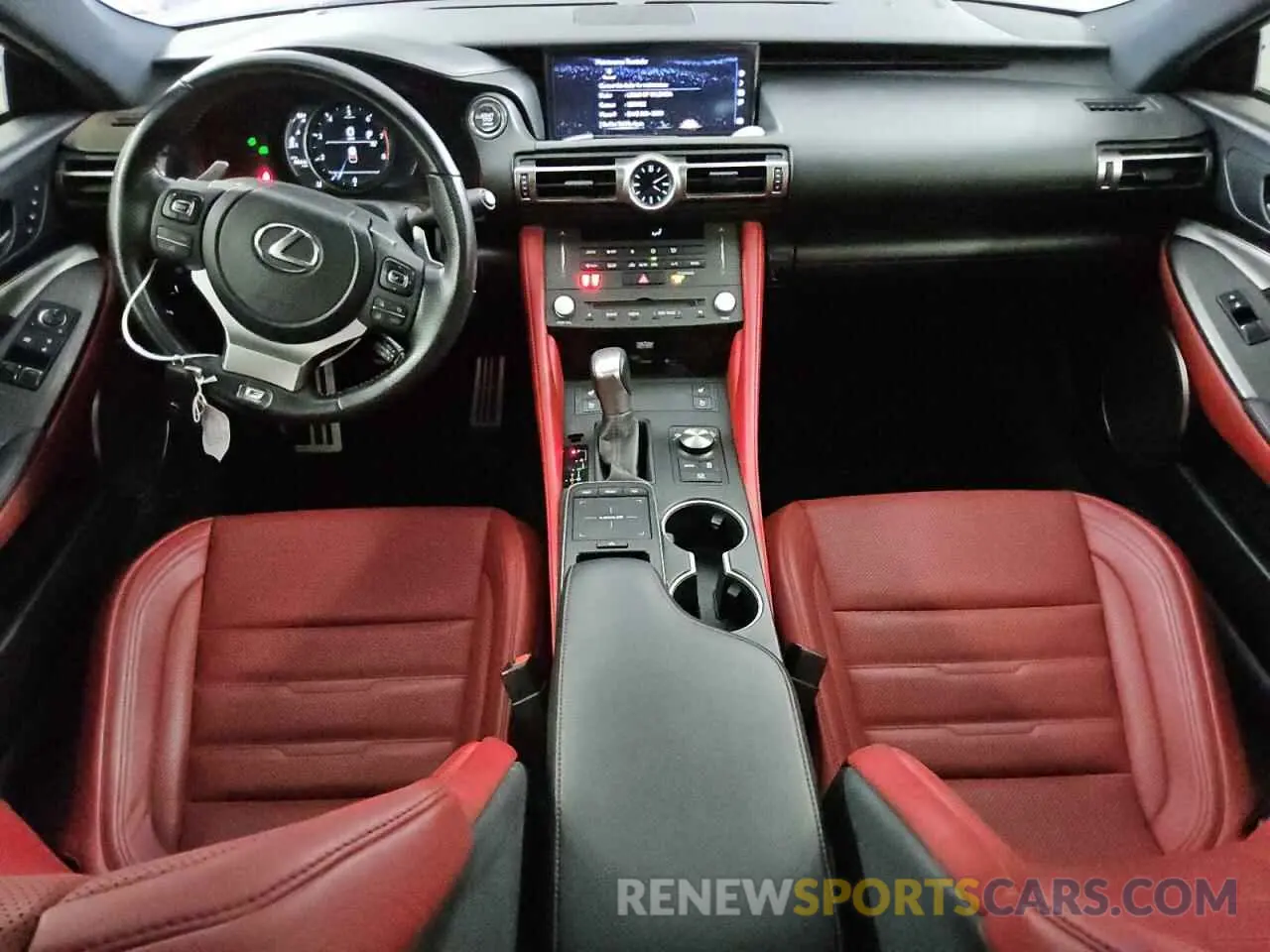 8 fotografías del automóvil dañado JTHGZ5BCXM5024435 LEXUS RC350 2021