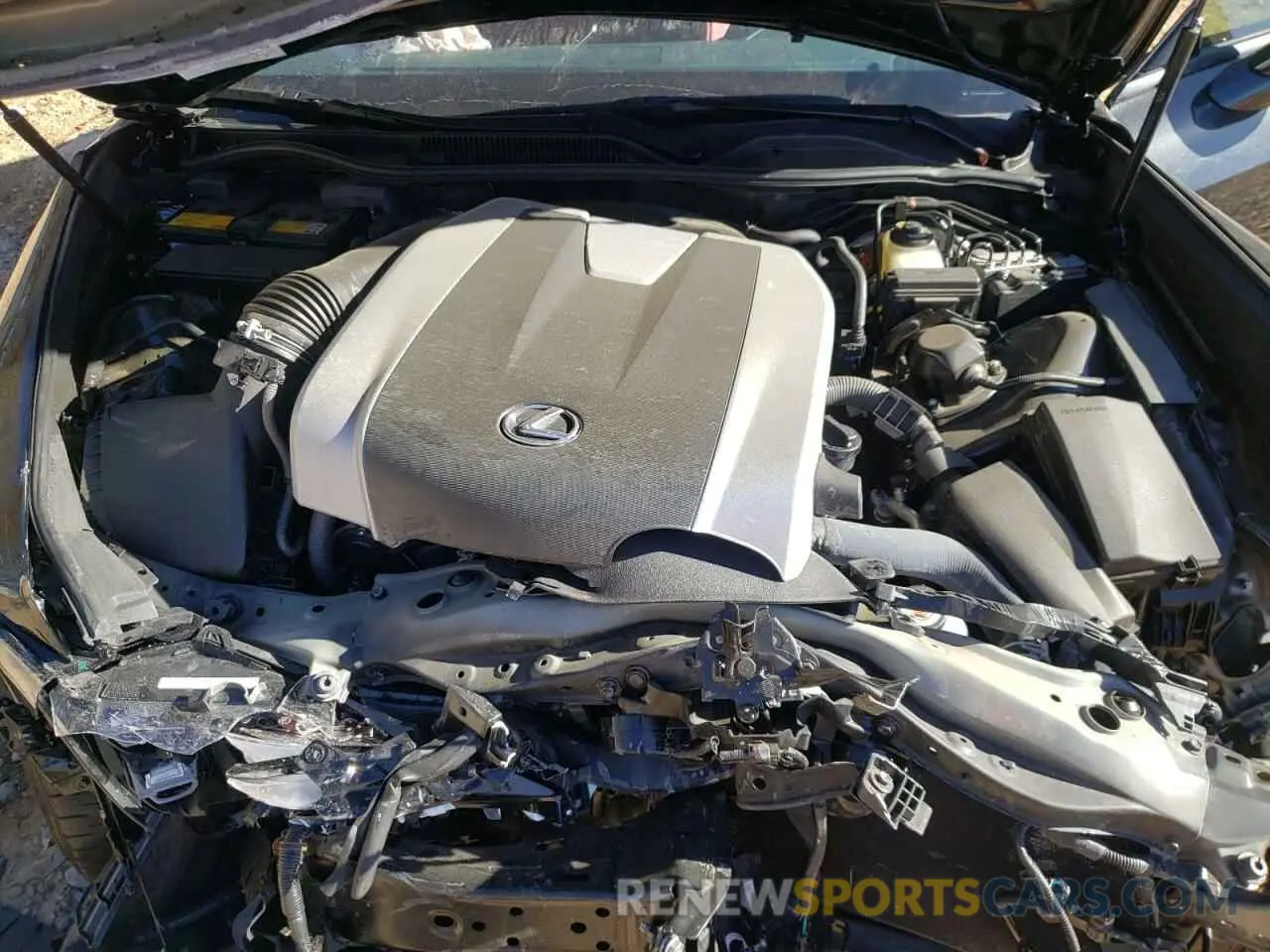 11 fotografías del automóvil dañado JTHGZ5BCXM5024922 LEXUS RC350 2021