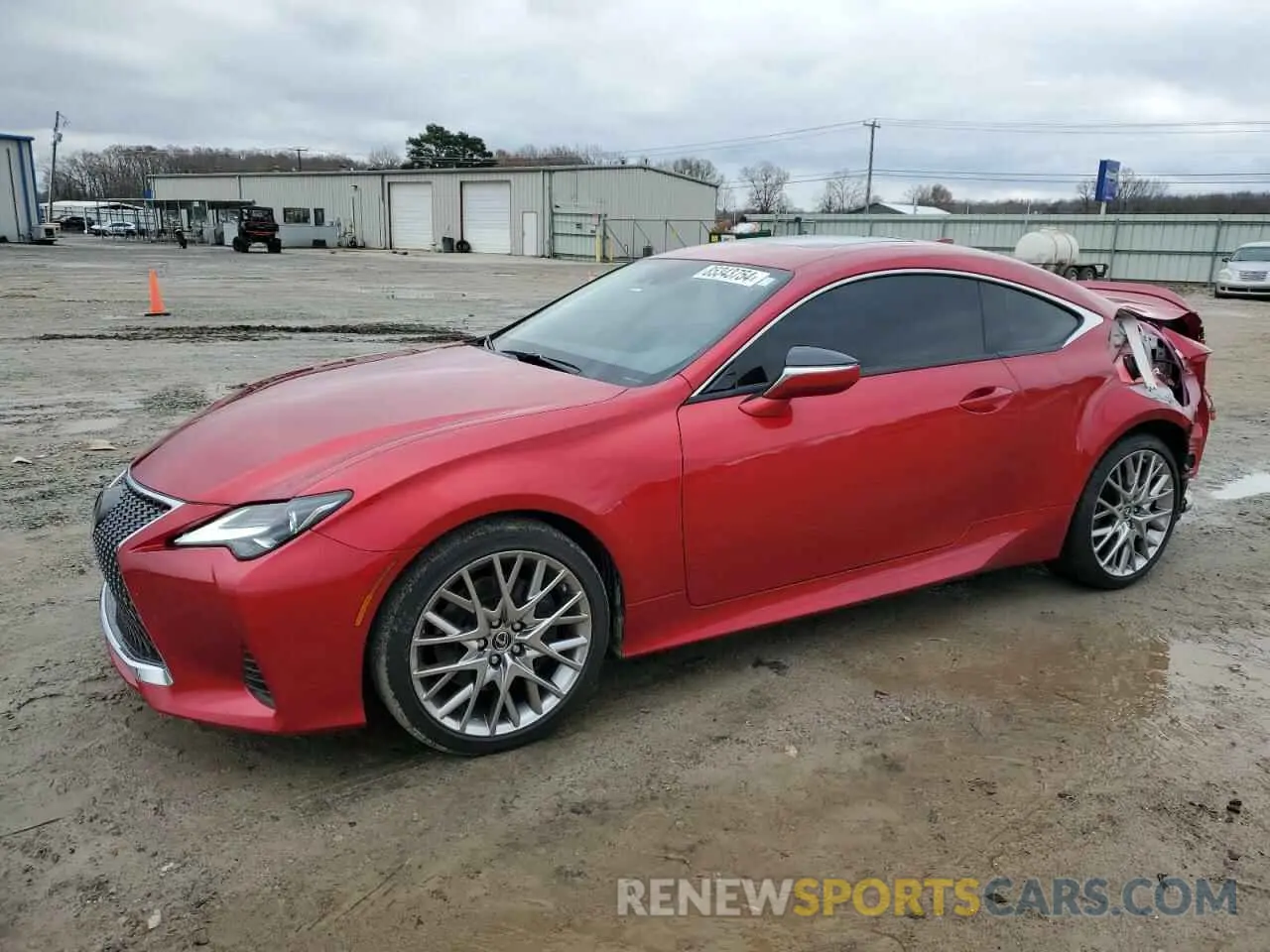 1 fotografías del automóvil dañado JTHDZ5BC0N5026263 LEXUS RC350 2022