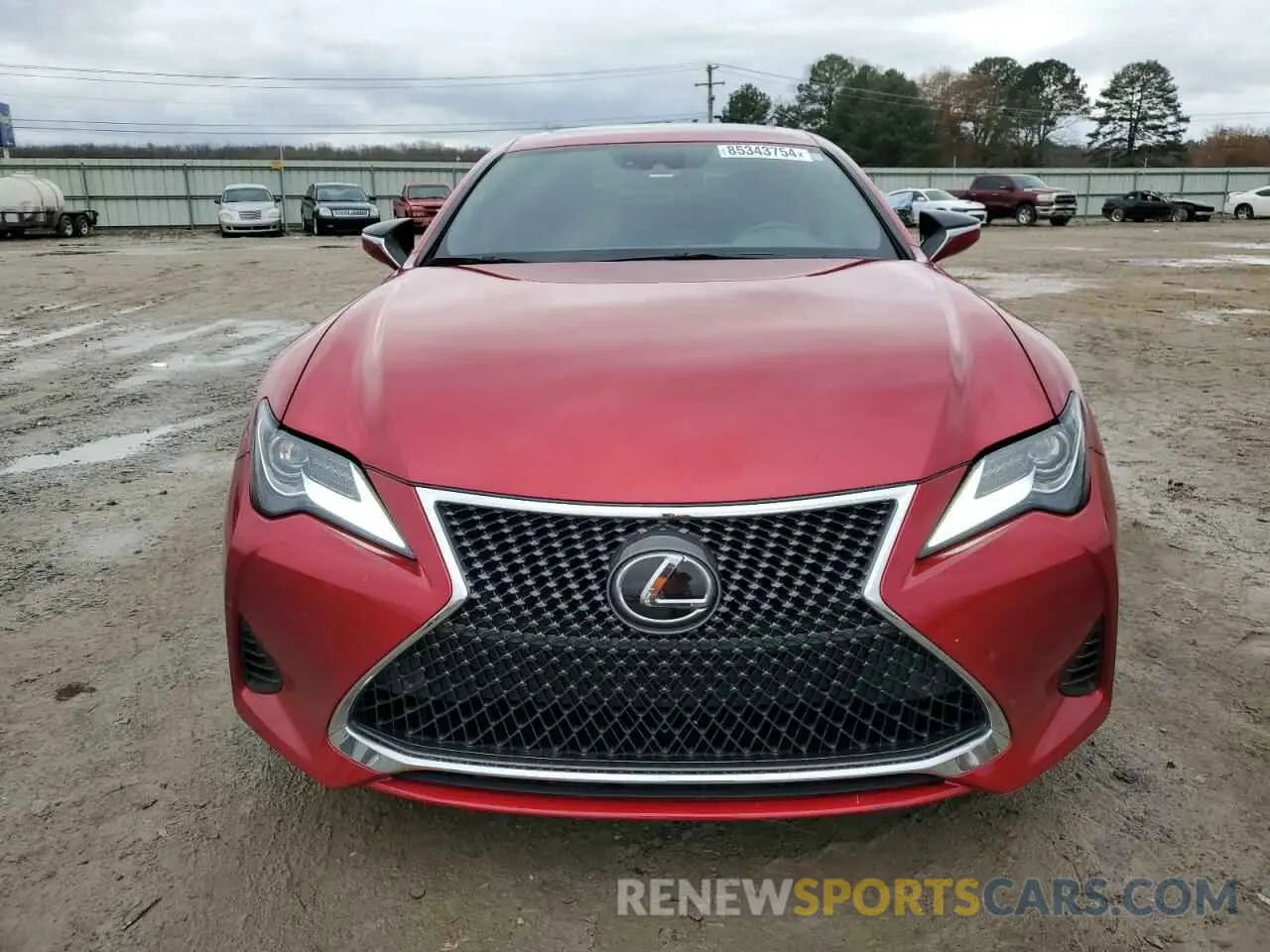 5 fotografías del automóvil dañado JTHDZ5BC0N5026263 LEXUS RC350 2022