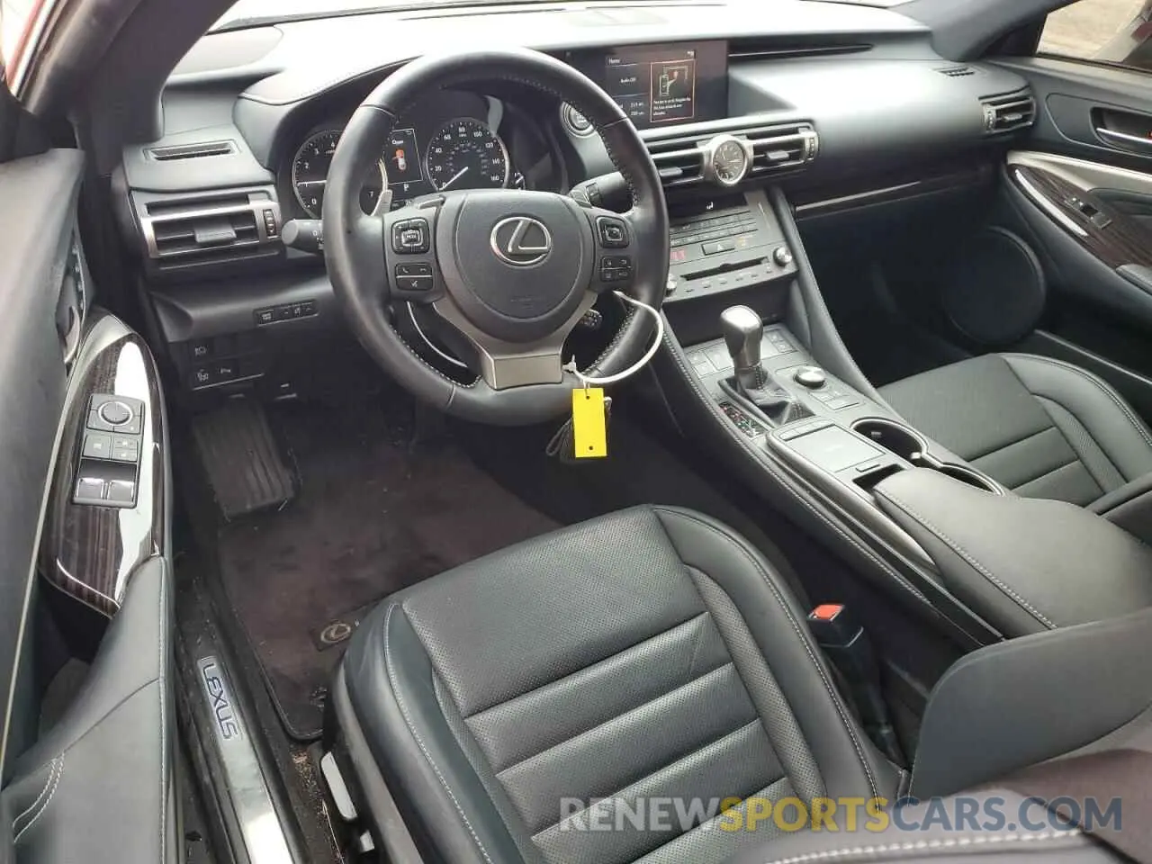8 fotografías del automóvil dañado JTHDZ5BC0N5026263 LEXUS RC350 2022