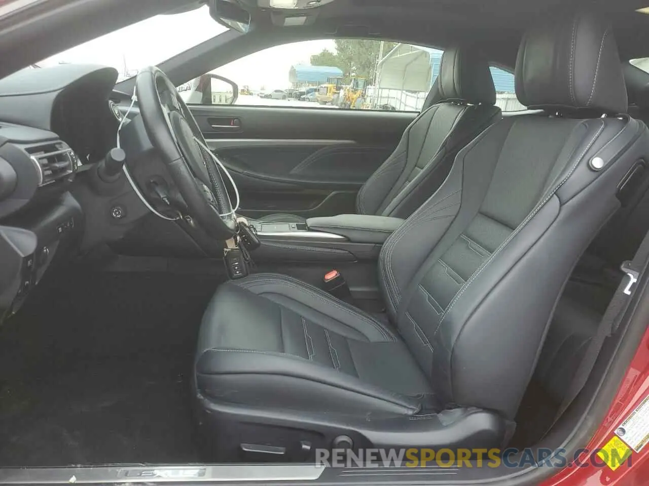 7 fotografías del automóvil dañado JTHGZ5BC4N5026490 LEXUS RC350 2022