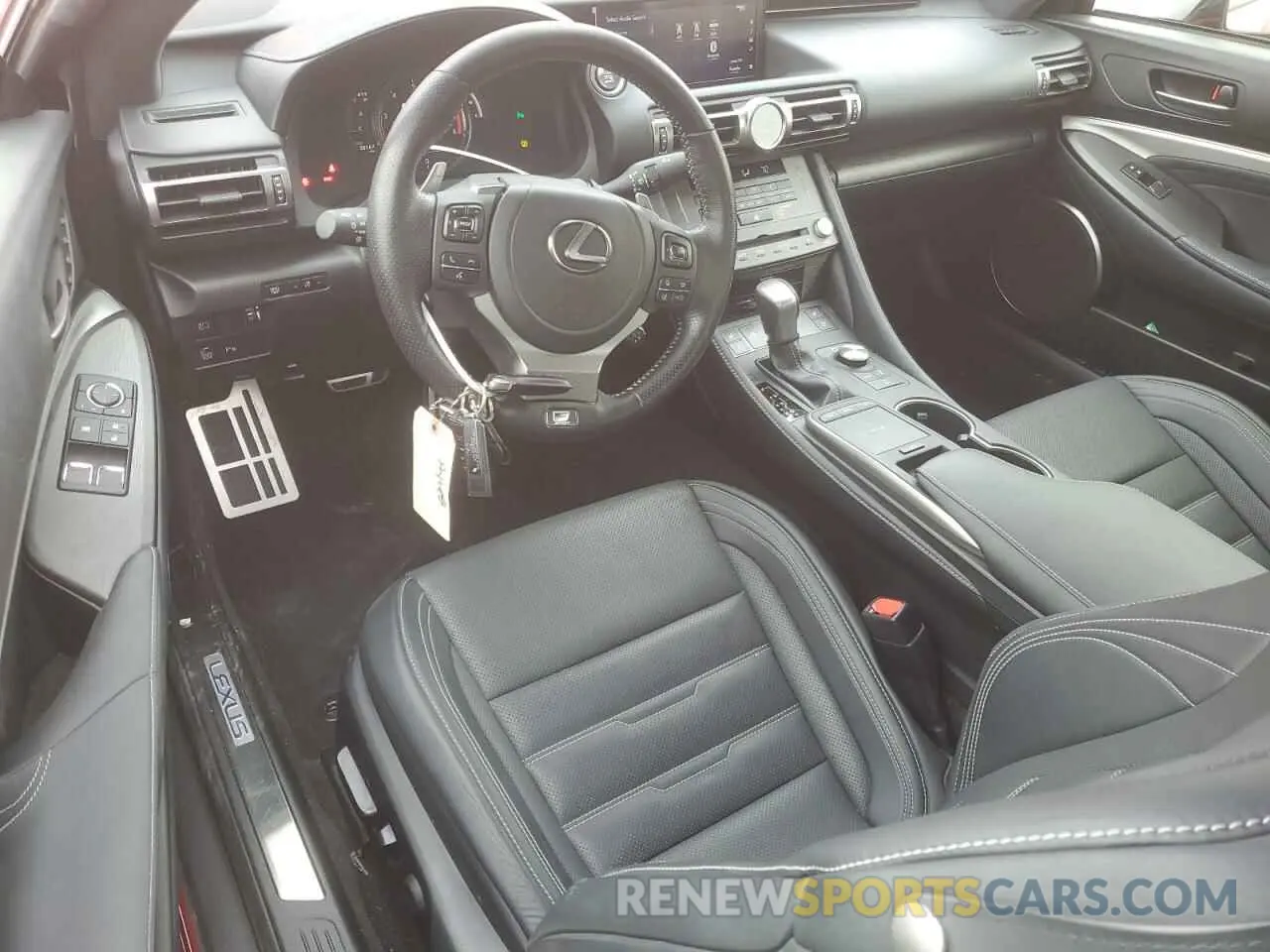 8 fotografías del automóvil dañado JTHGZ5BC4N5026490 LEXUS RC350 2022