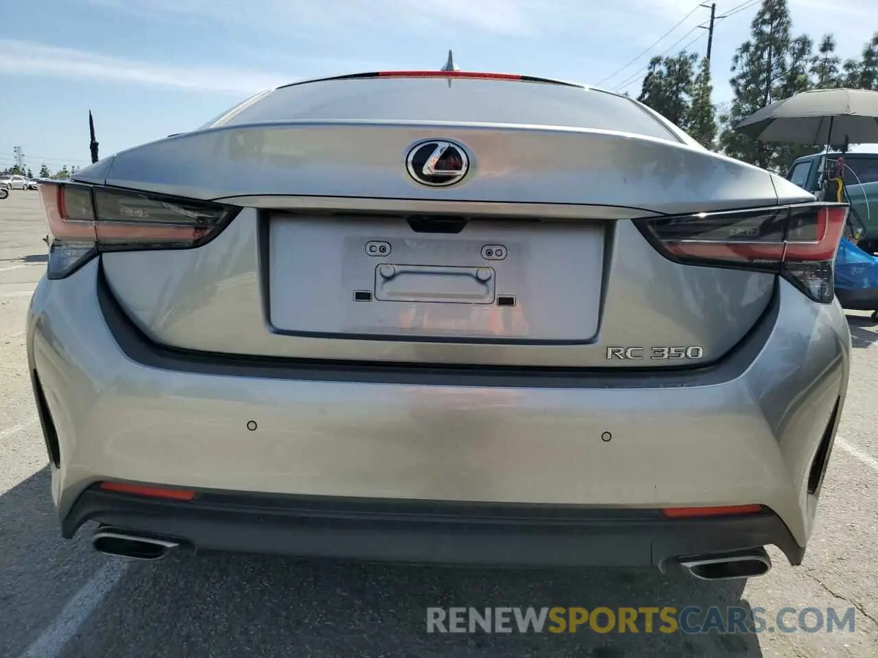6 fotografías del automóvil dañado JTHGZ5BCXN5025036 LEXUS RC350 2022