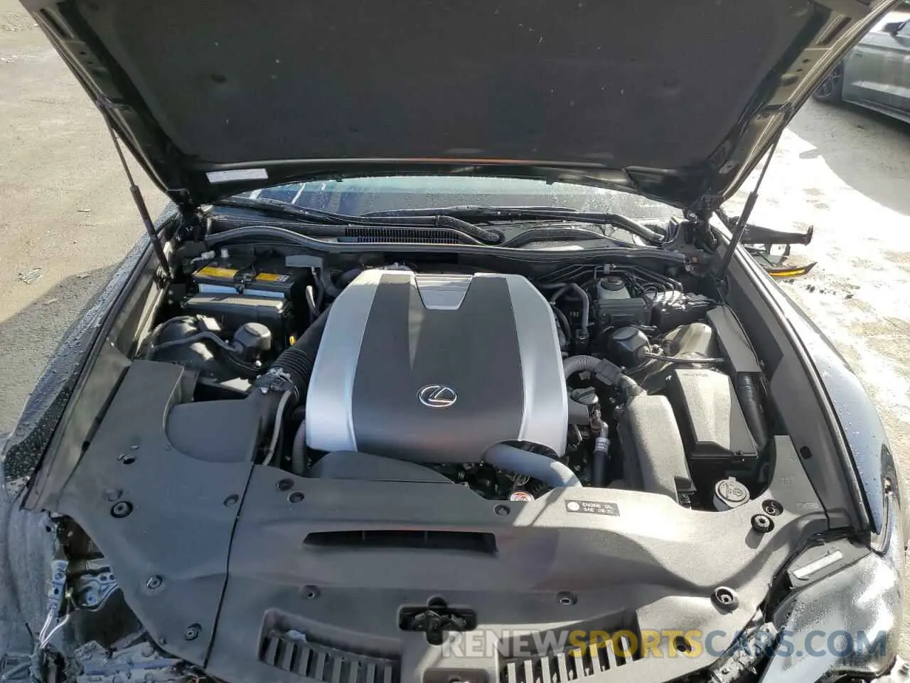 11 fotografías del automóvil dañado JTHGZ5BCXN5025053 LEXUS RC350 2022
