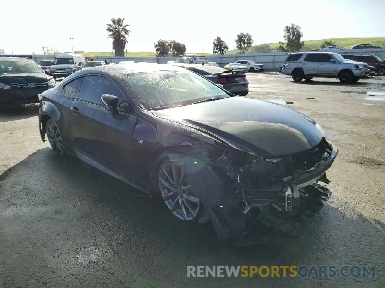 4 fotografías del automóvil dañado JTHGZ5BCXN5025053 LEXUS RC350 2022