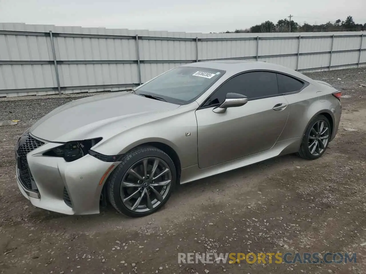 1 fotografías del automóvil dañado JTHGZ5DC4N5011386 LEXUS RC350 2022